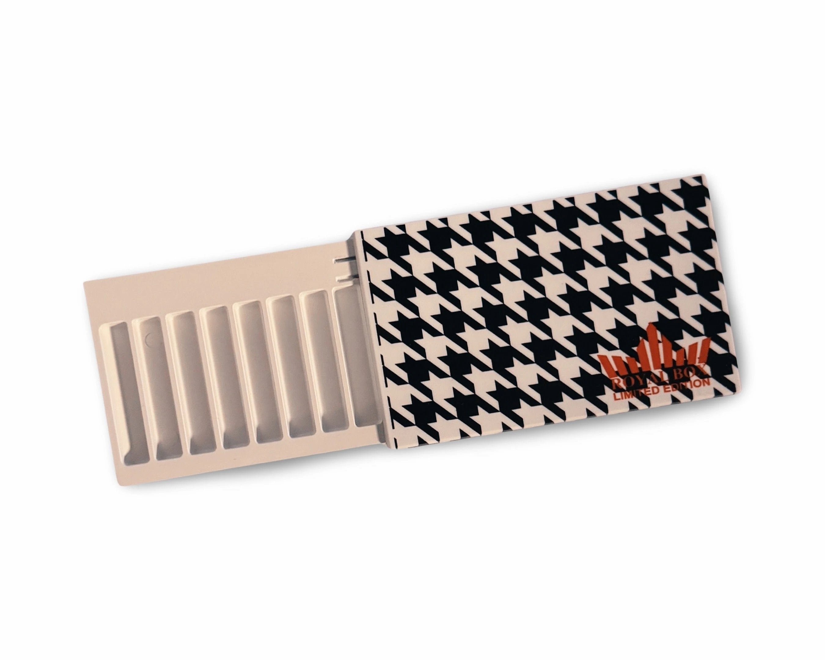 'Royal Box' Special Edition – Black & White Stoffmuster + Alu Spender -  from DieBallerei