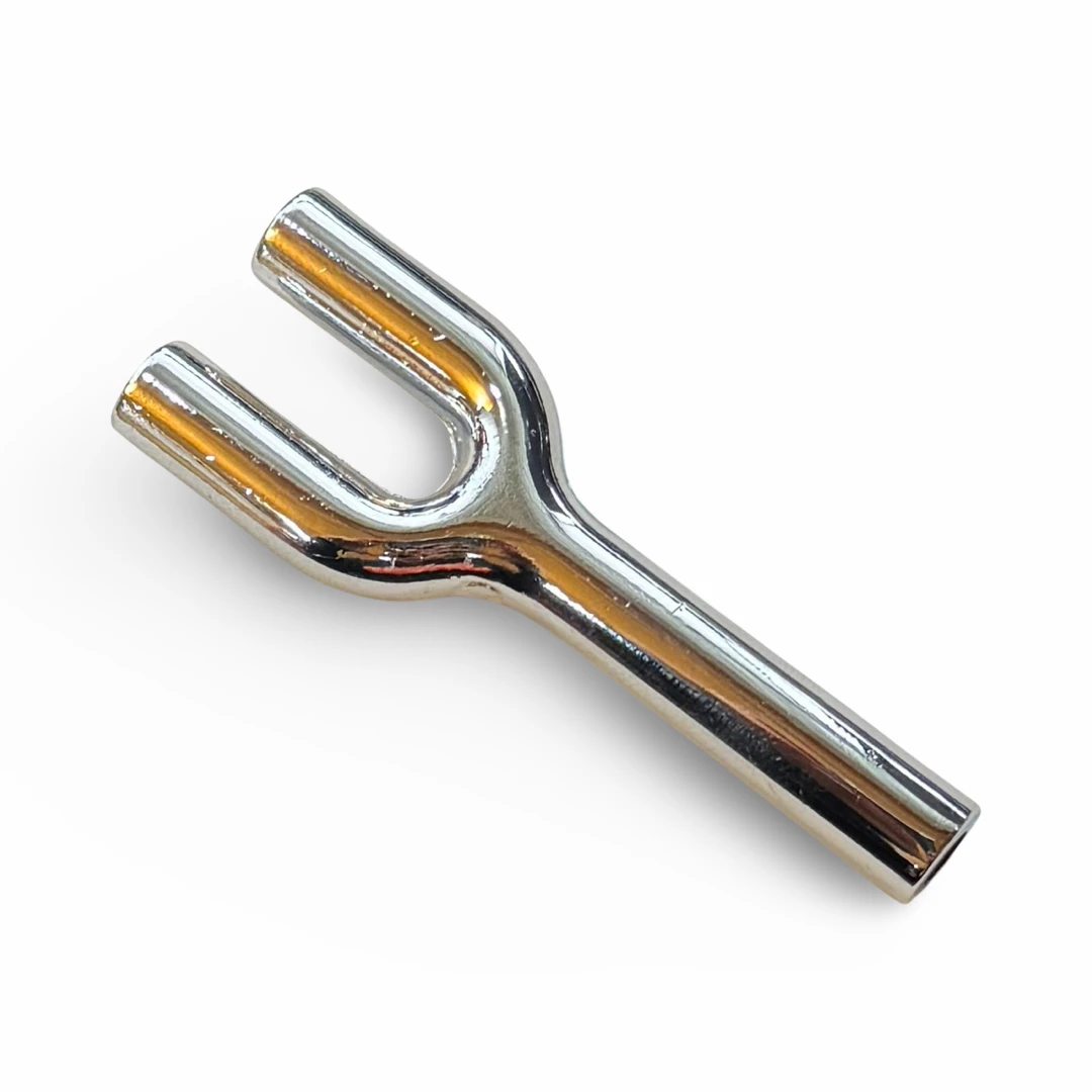 Doppel-Ziehröhrchen aus Aluminium (Silber, 70mm) – Stabil & Praktisch -  from DieBallerei