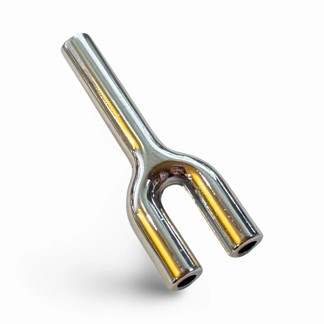 Doppel-Ziehröhrchen aus Aluminium (Silber, 70mm) – Stabil & Praktisch -  from DieBallerei