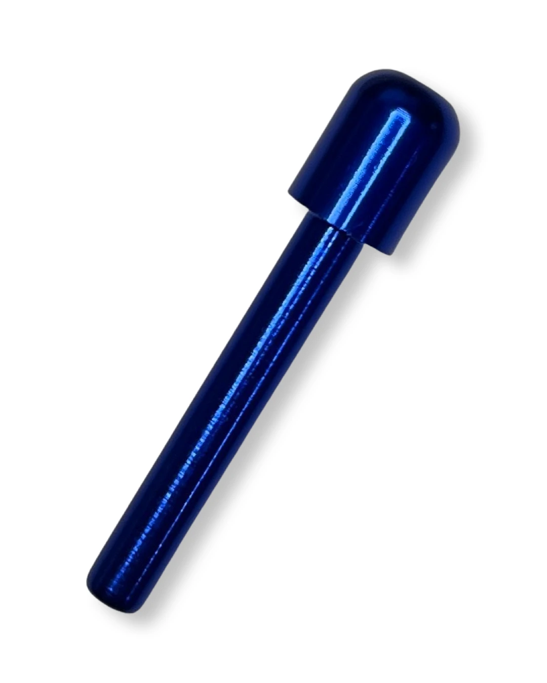 Aluminium Zieh-Röhrchen – Blau, 70 mm mit runder Spitze -  from DieBallerei