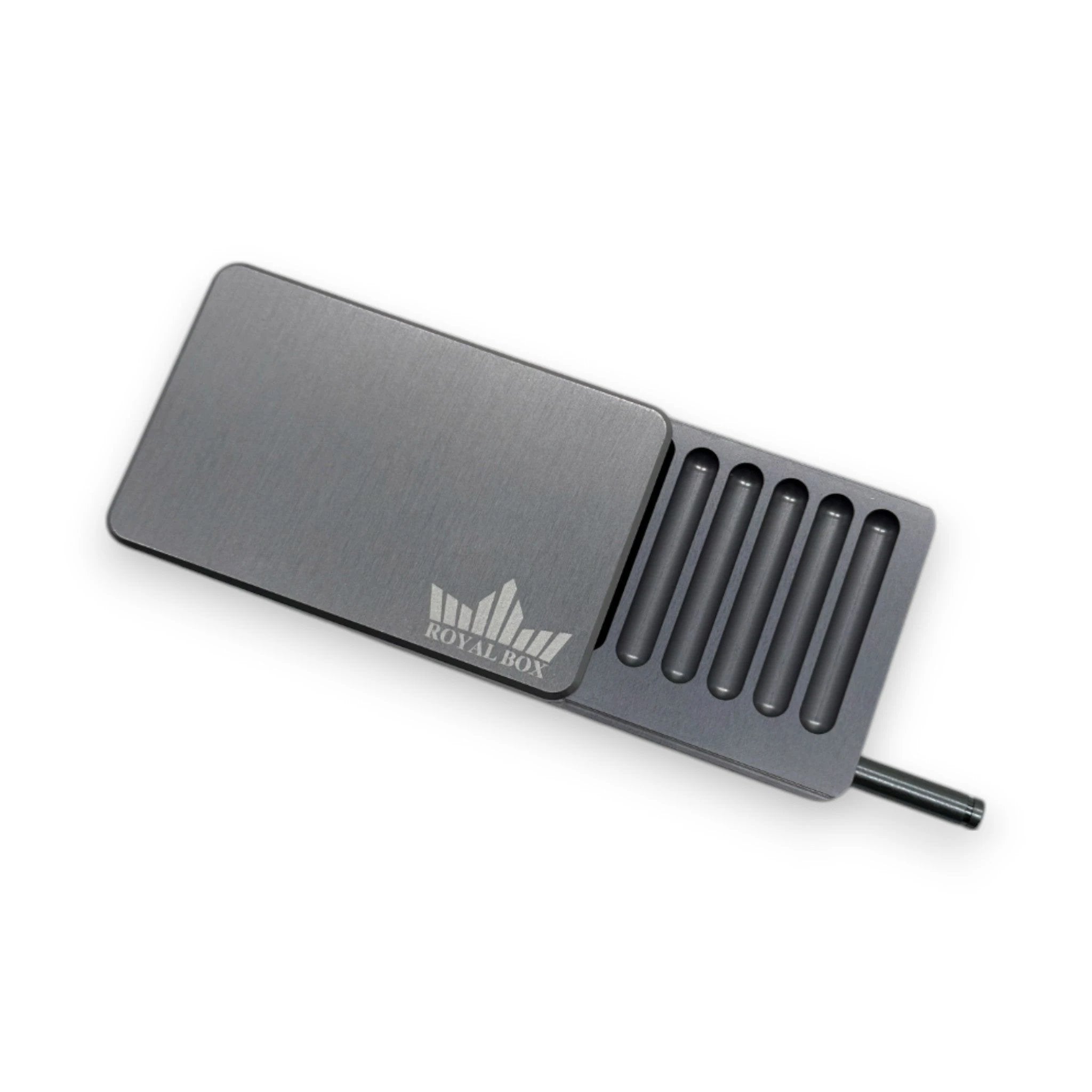 Die Royal Box Titanium Classic – Elegante Aufbewahrung im kompakten Design -  from DieBallerei