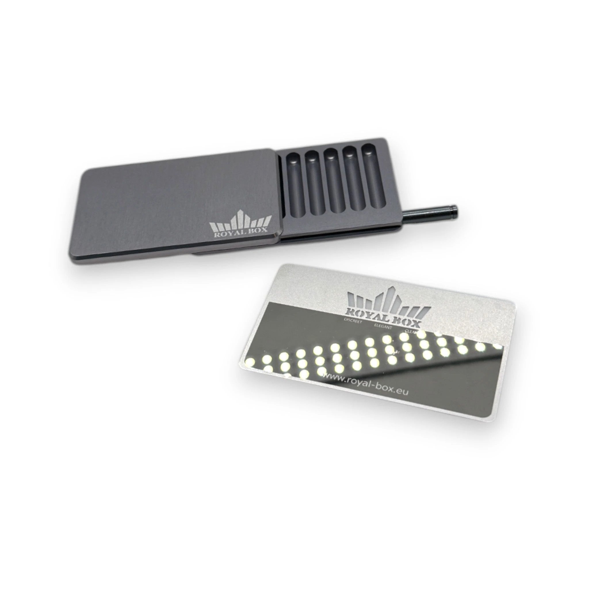 Die Royal Box Titanium Classic – Elegante Aufbewahrung im kompakten Design -  from DieBallerei
