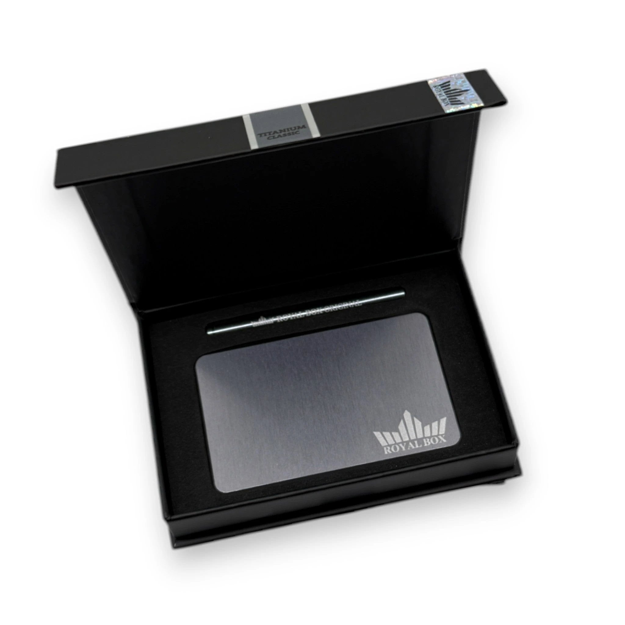 Die Royal Box Titanium Classic – Elegante Aufbewahrung im kompakten Design -  from DieBallerei