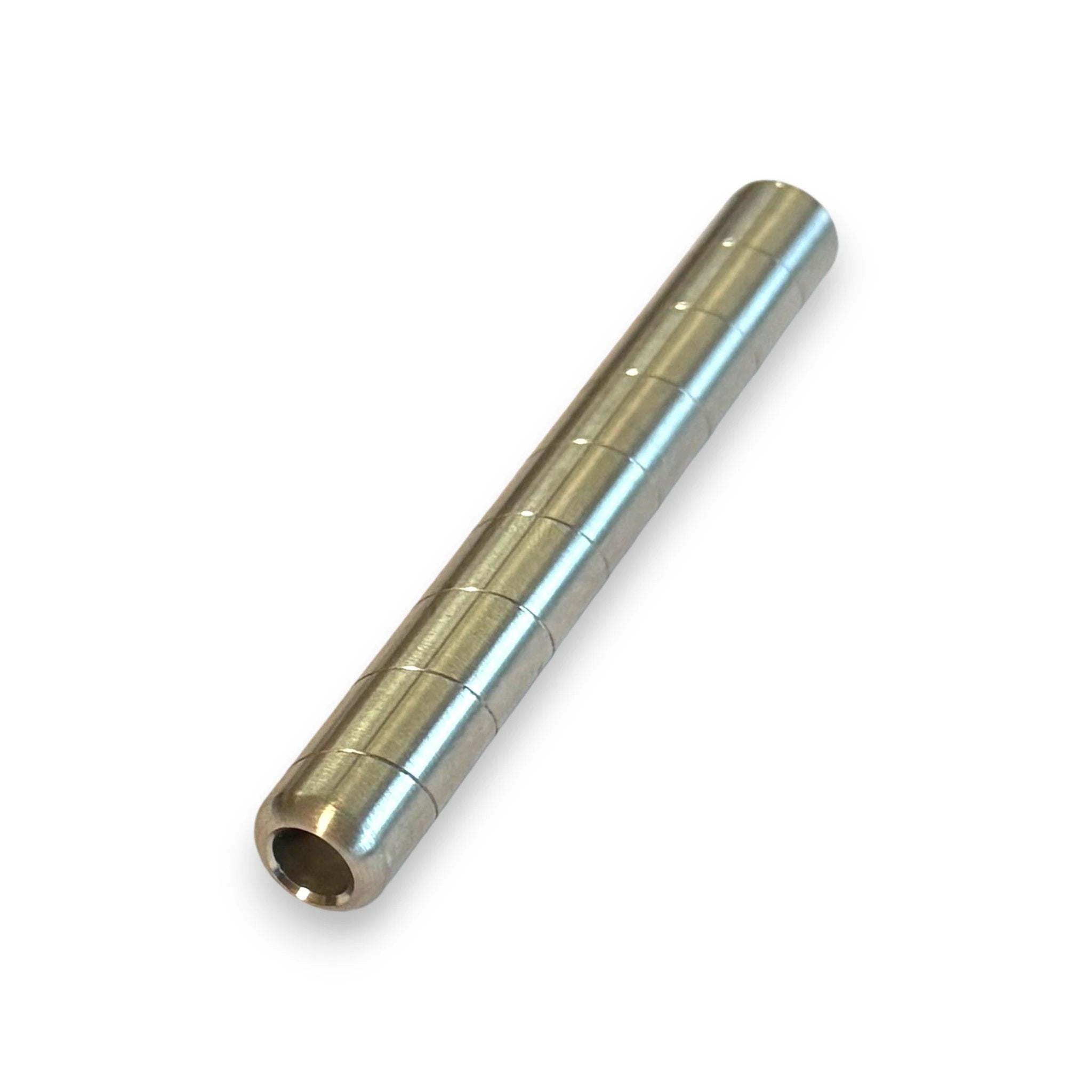 Premium Snuff-Röhrchen aus Chirurgenstahl – Silberoptik - from DieBallerei