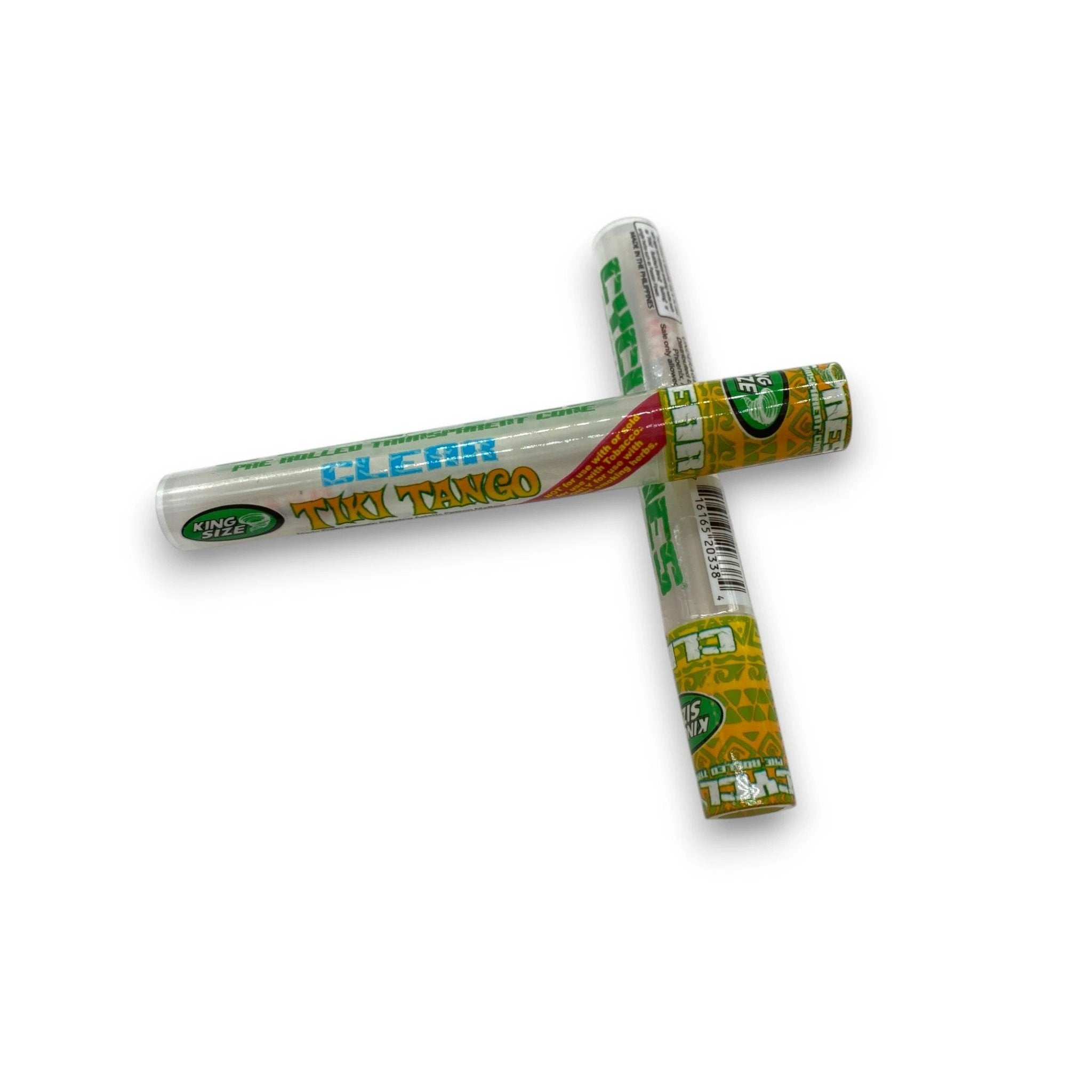 Cyclones CLEAR – Durchsichtige Zellulose Cones mit Kokosnuss-Geschmack + Tip - Joint from DieBallerei