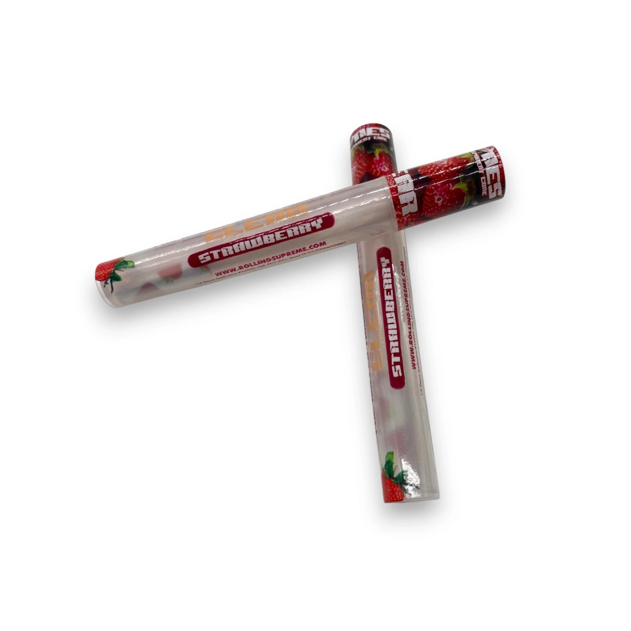 Cyclones CLEAR – Durchsichtige Zellulose Cones mit Erdbeer-Geschmack + Tip -  from DieBallerei