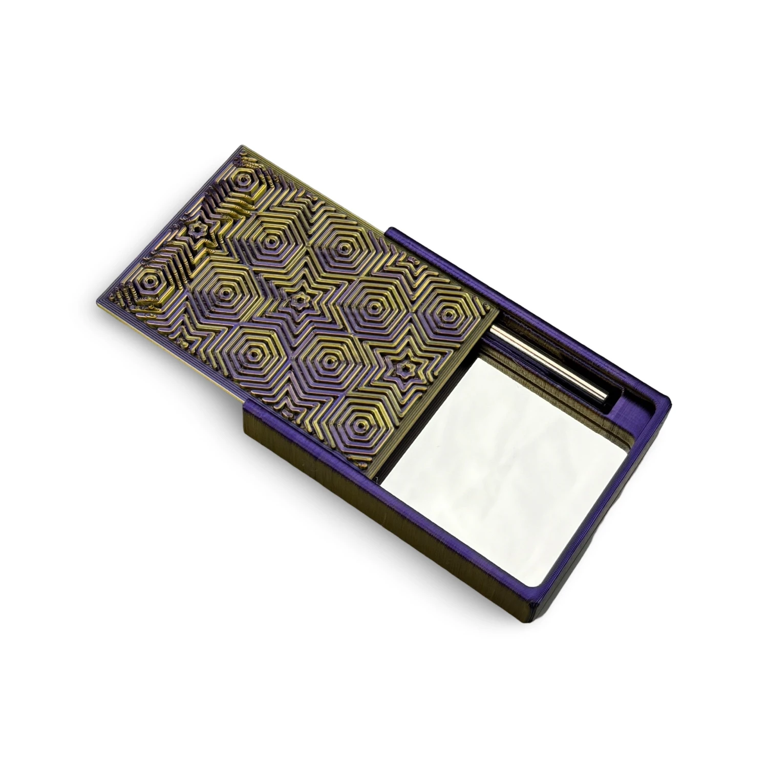 Baller-Box Solar Beat Lila/Gold – inkl. Röhrchen & Karte -  from DieBallerei