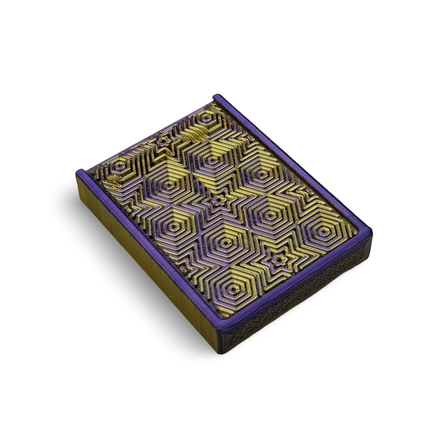 Baller-Box Solar Beat Lila/Gold – inkl. Röhrchen & Karte -  from DieBallerei