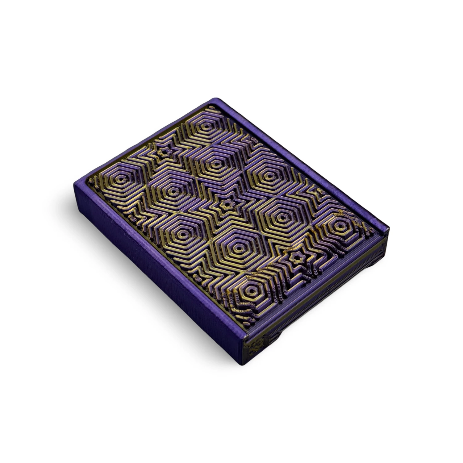 Baller-Box Solar Beat Lila/Gold – inkl. Röhrchen & Karte -  from DieBallerei