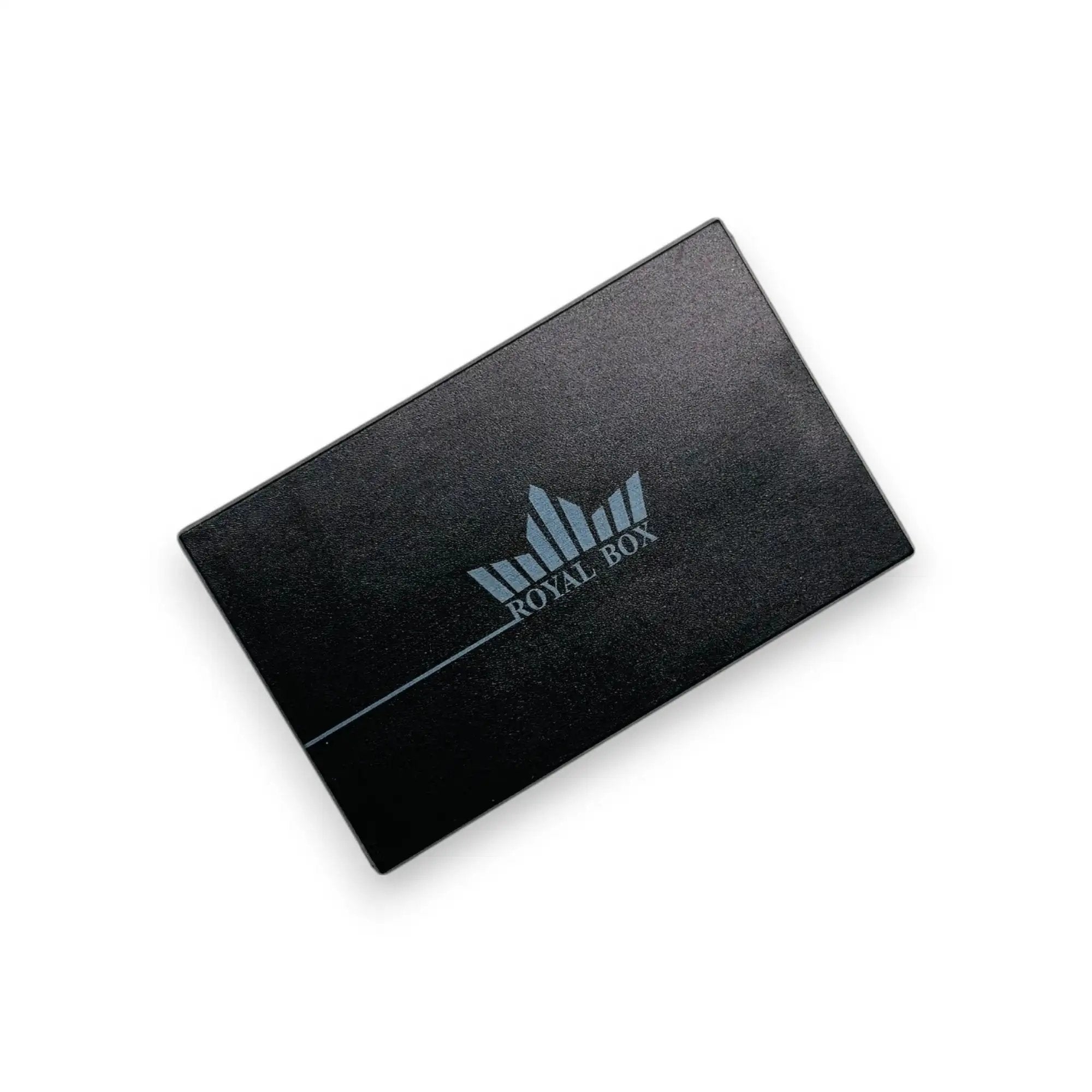 Royal Box Schwarz mit integriertem Röhrchen und Dosierer – Kompakt, Elegant & Vielseitig -  from DieBallerei