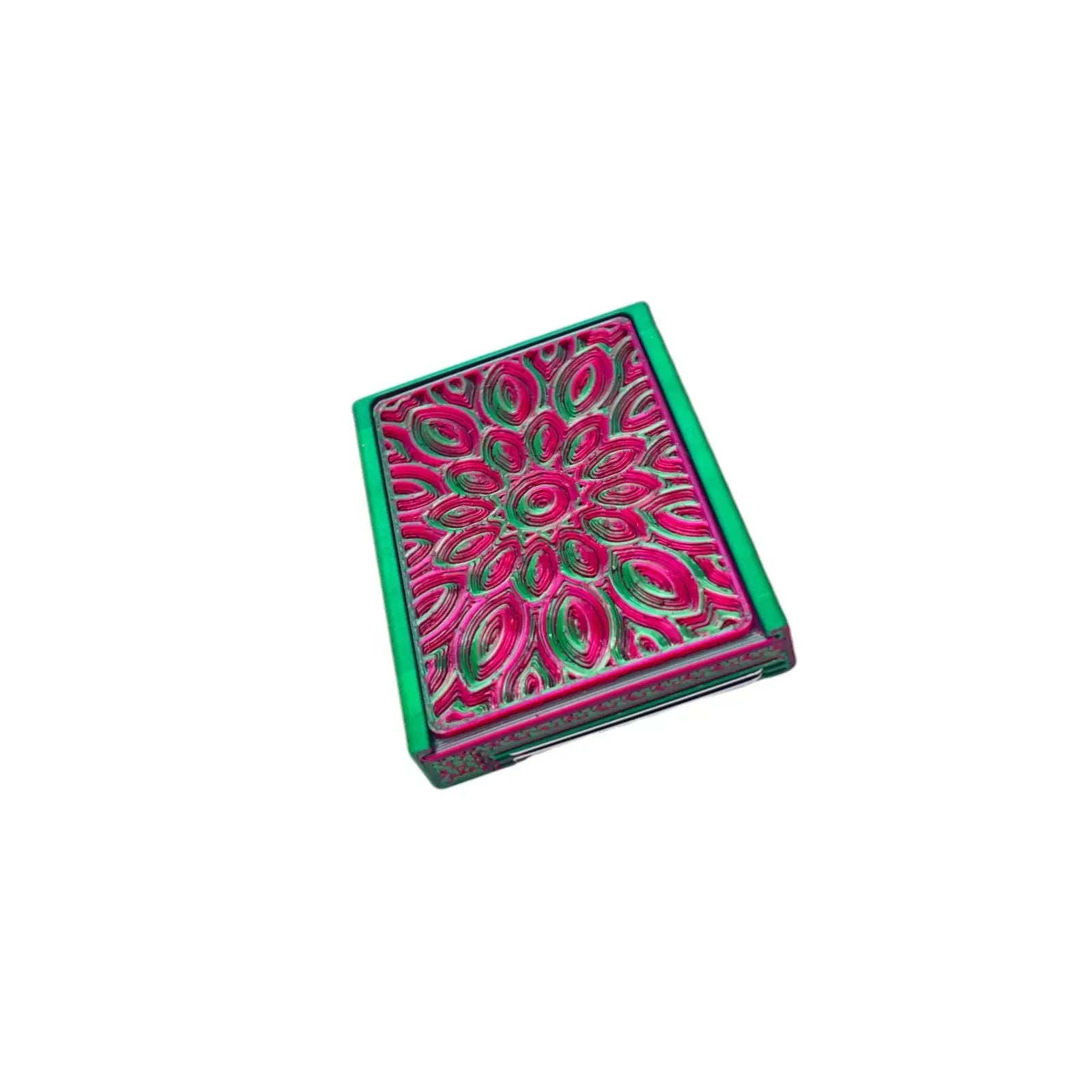 Baller-Box Infinity Blossoms Grün/Rot – inkl. Röhrchen & Karte -  from DieBallerei