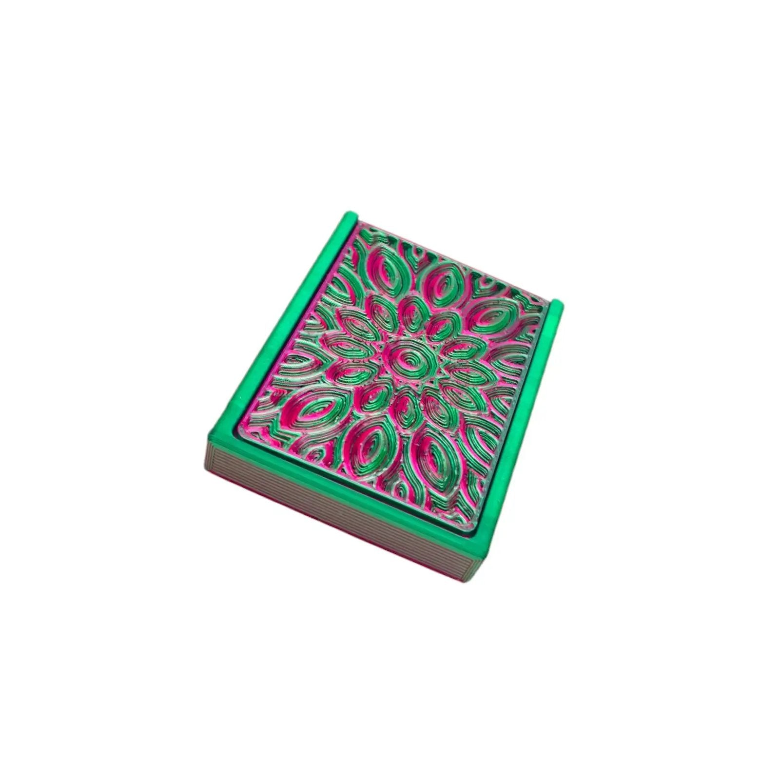 Baller-Box Infinity Blossoms Grün/Rot – inkl. Röhrchen & Karte -  from DieBallerei