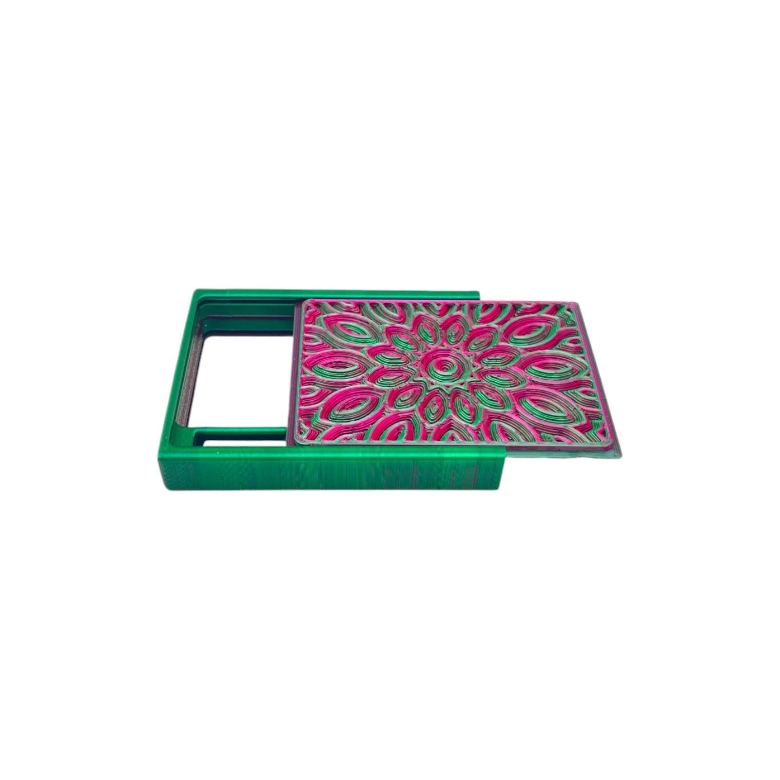 Baller-Box Infinity Blossoms Grün/Rot – inkl. Röhrchen & Karte -  from DieBallerei