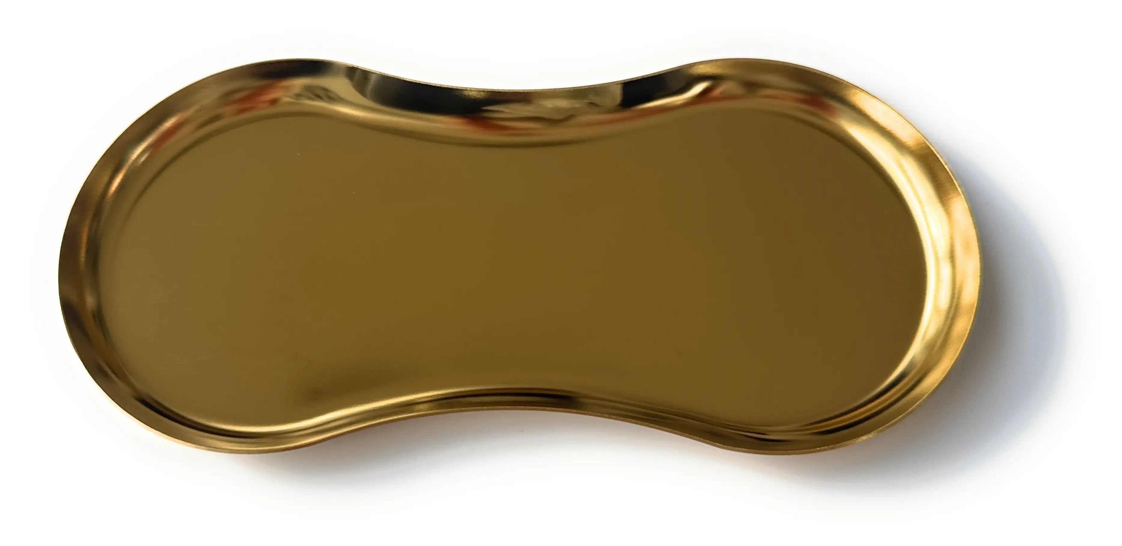 Set „Gold Oval“ – Metall Zieh-Unterlage + Röhrchen -  from DieBallerei