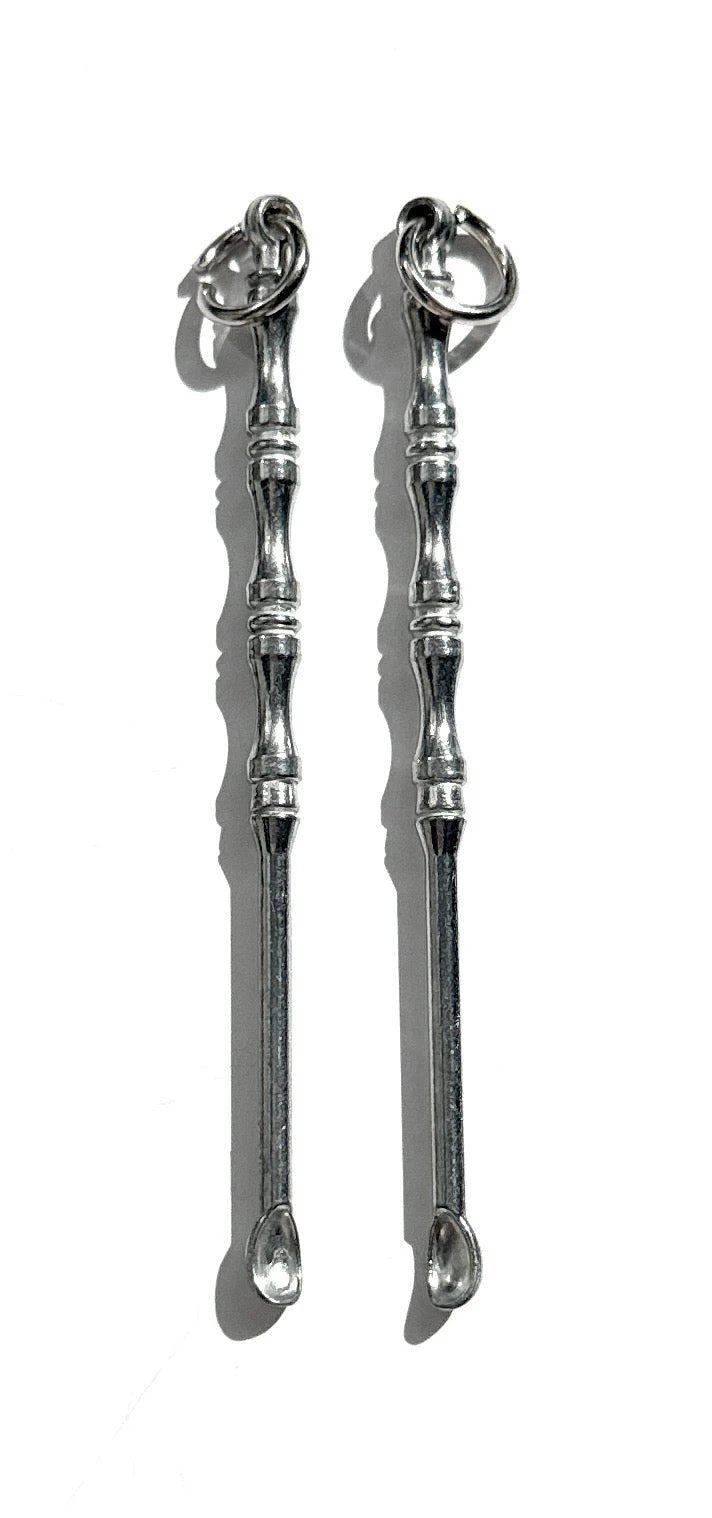 Mini-Löffel in Bambus-Optik – Silber/Gold Stylisch, Praktisch & Immer dabei -  from DieBallerei