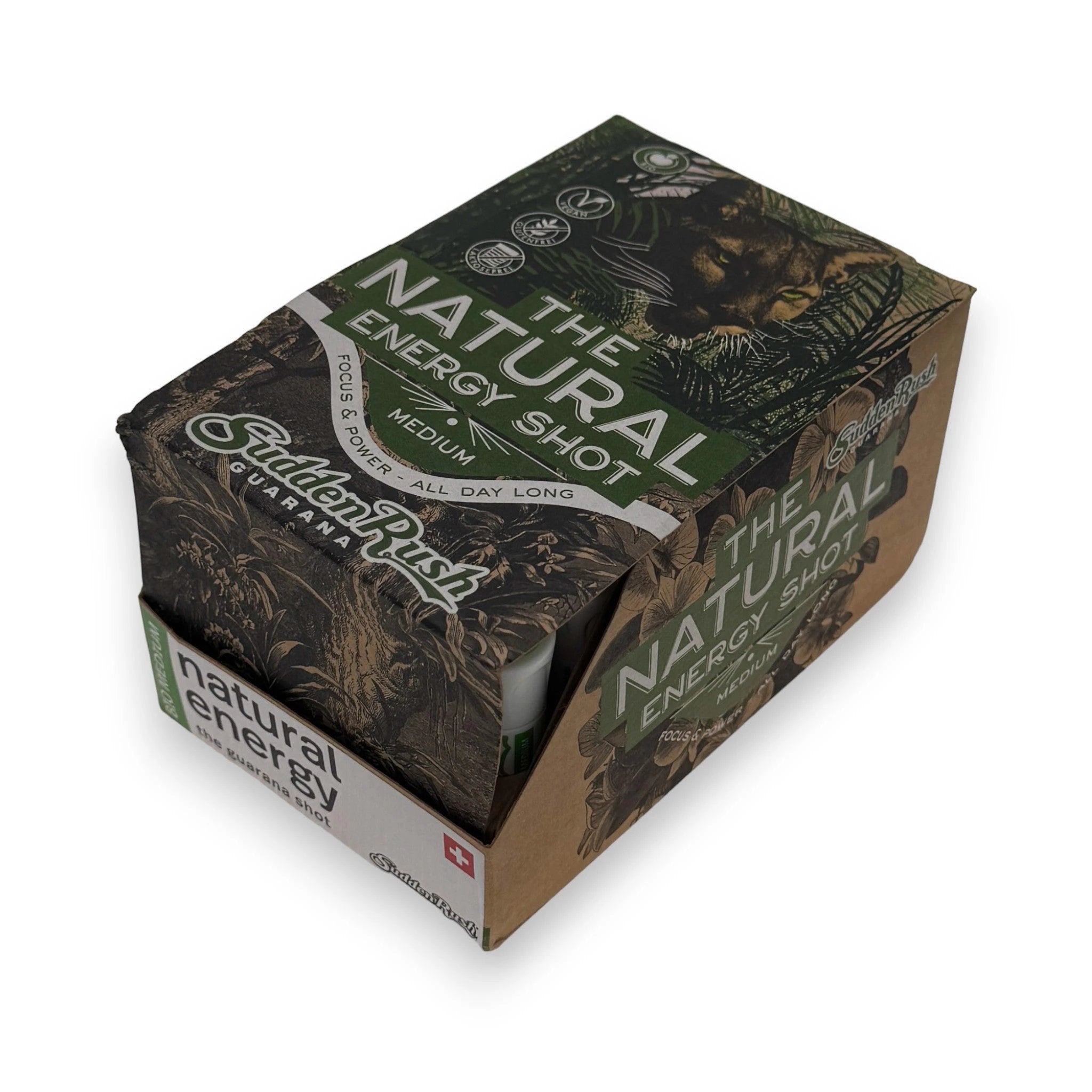 3x SuddenRush Guarana Bio Energy Shot (Medium) -  from DieBallerei