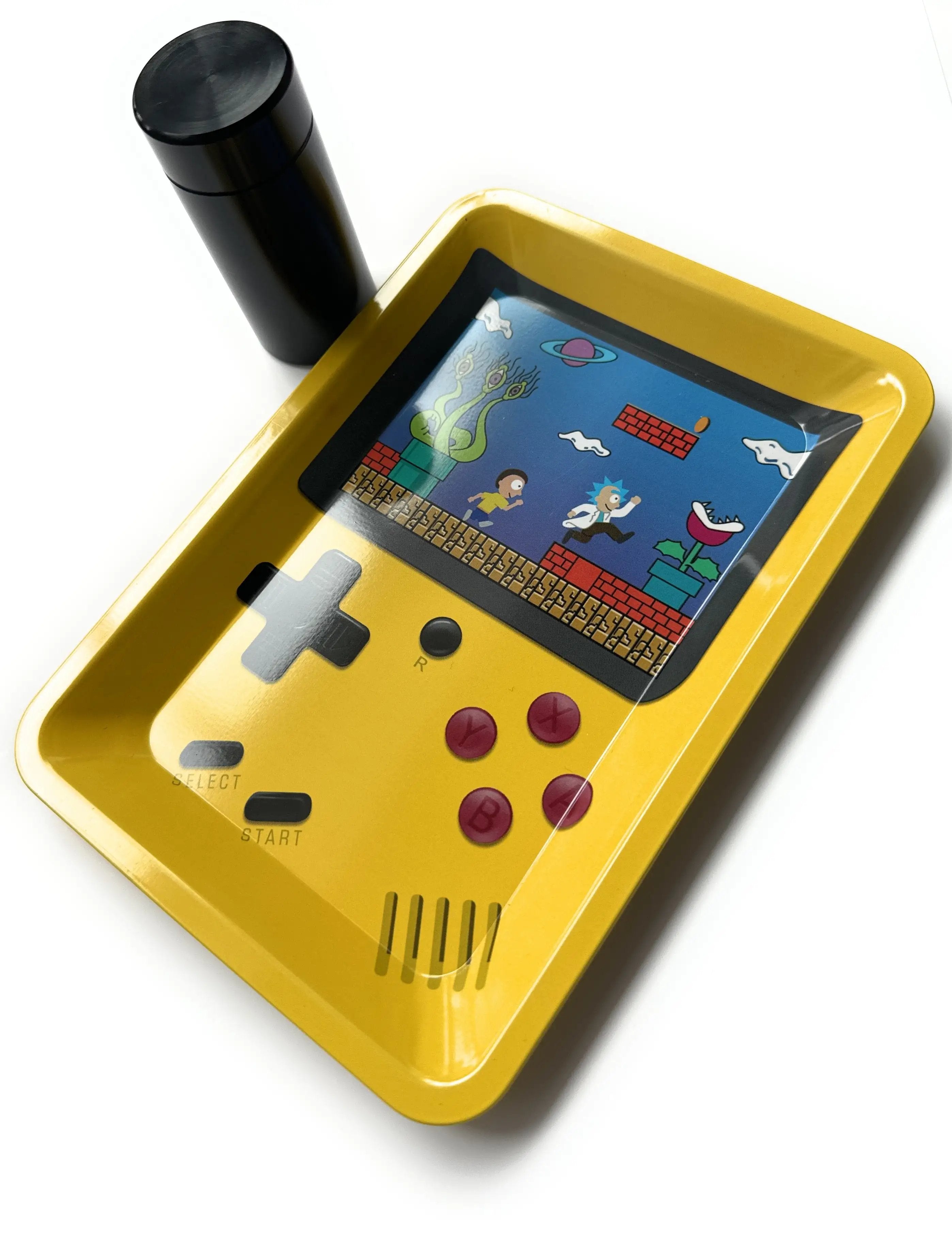 Bauunterlage im Retro-Gameboy-Design inkl. Aufbewahrungsdose -  from DieBallerei