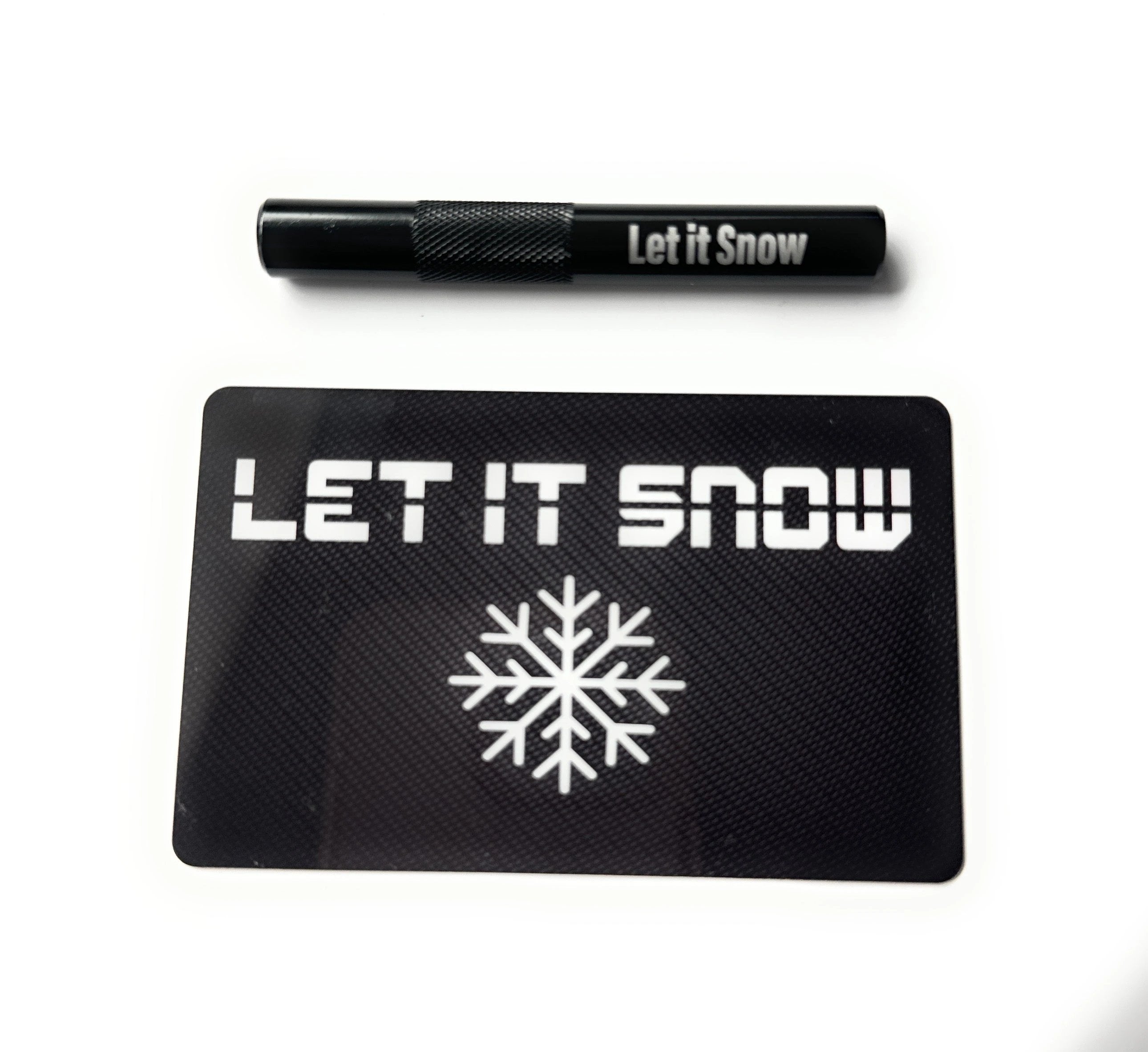 Röhrchen-Set „Let it Snow“ – Stilvolles Design & Hochwertige Verarbeitung -  from DieBallerei