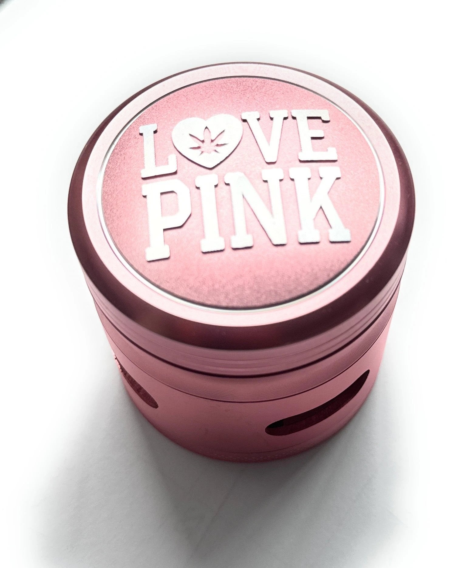 XXL Love Pink Grinder – 4-teilig (63 mm) aus Metall -  from DieBallerei