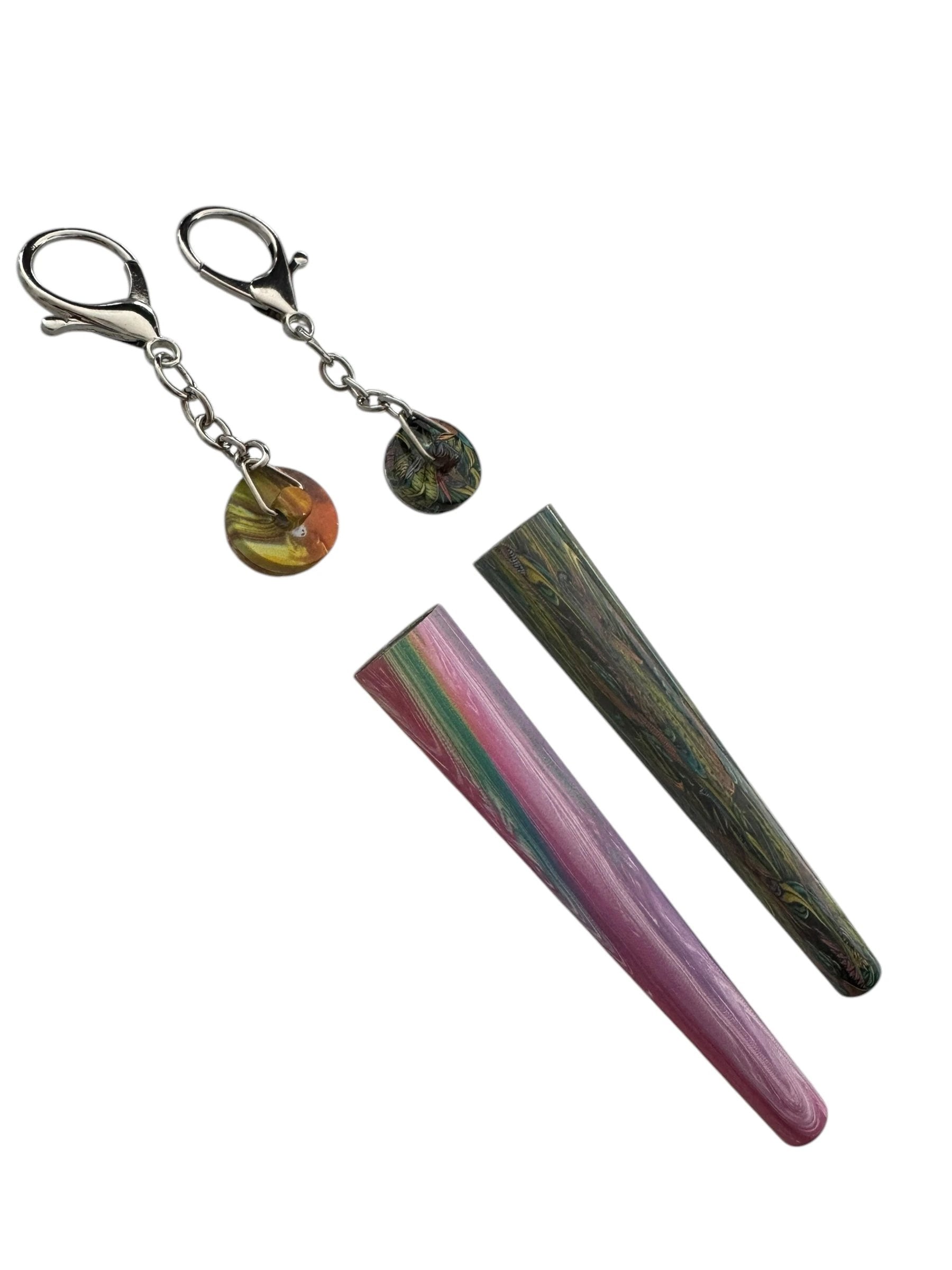 Joint Hülle mit Schlüsselanhänger für King Size – Batik Look -  from DieBallerei