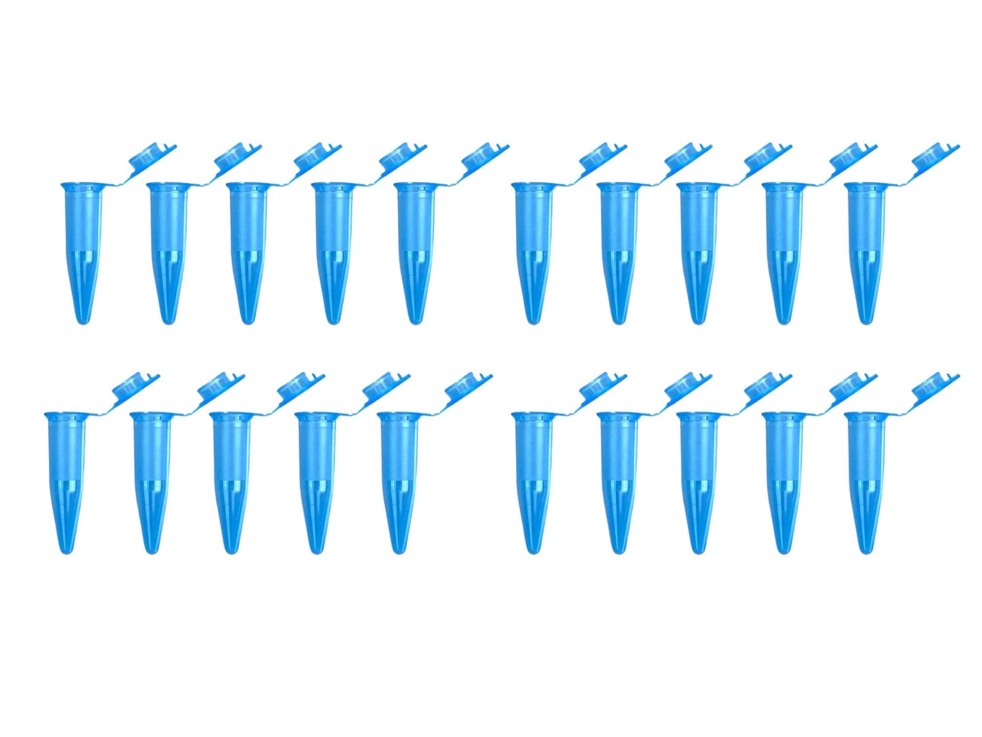 20er Set Micro-Tubes Kapseln 1,5ml – Blau -  from DieBallerei