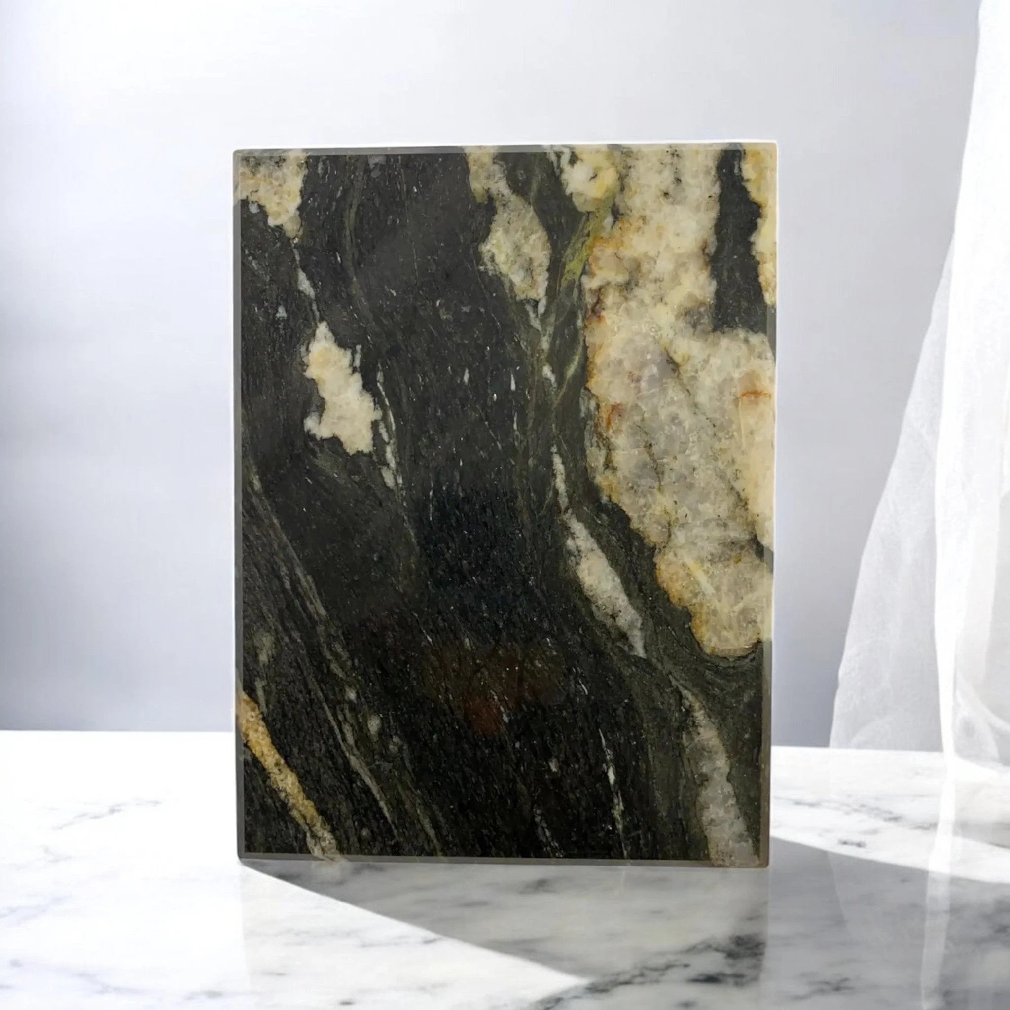 Kokaninchen  Granit Untersetzer "Belvedere" hochwertige Aufbewahrungsschublade, Tassenuntersetzer, hochwertige Granitplatte -  from DieBallerei