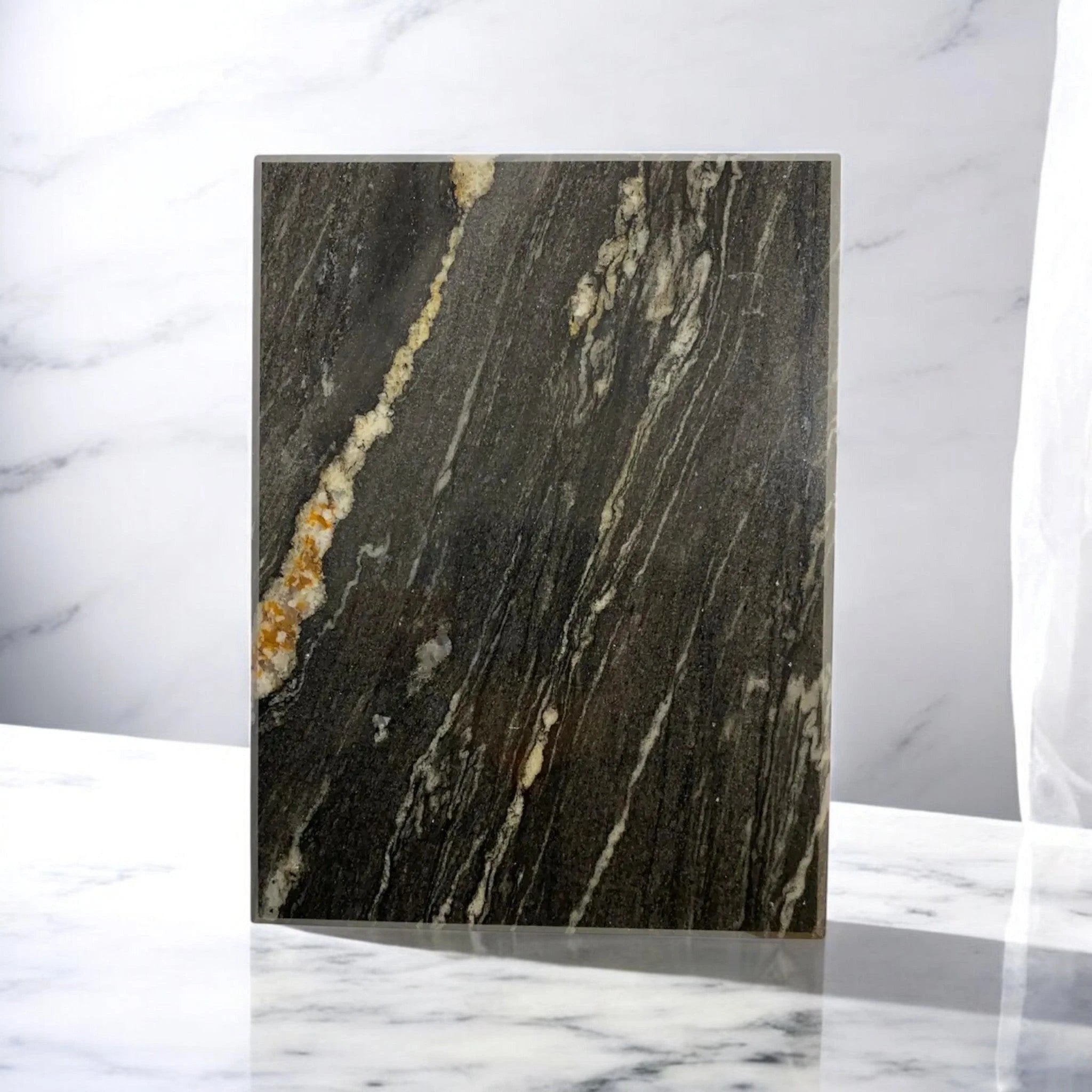 Kokaninchen  Granit Untersetzer "Belvedere" hochwertige Aufbewahrungsschublade, Tassenuntersetzer, hochwertige Granitplatte -  from DieBallerei