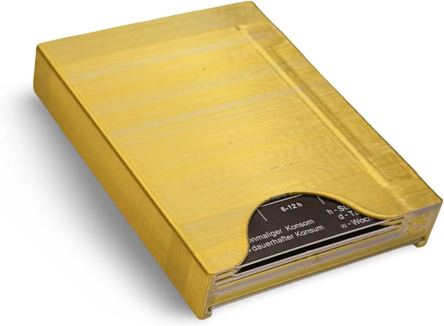 Baller-Box Lost in Wonderland Gold/Silber – inkl. Röhrchen & Karte -  from DieBallerei