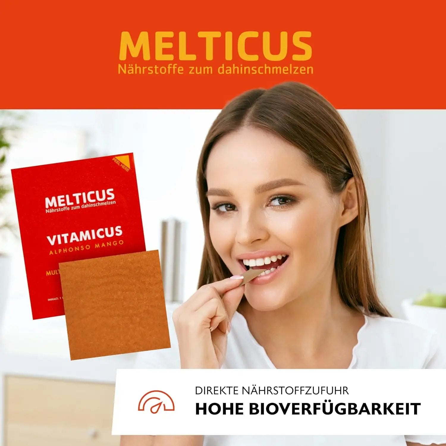 Vitamicus®: Das Revolutionäre Multivitaminpräparat - 30 Streifen - Mango -  from DieBallerei