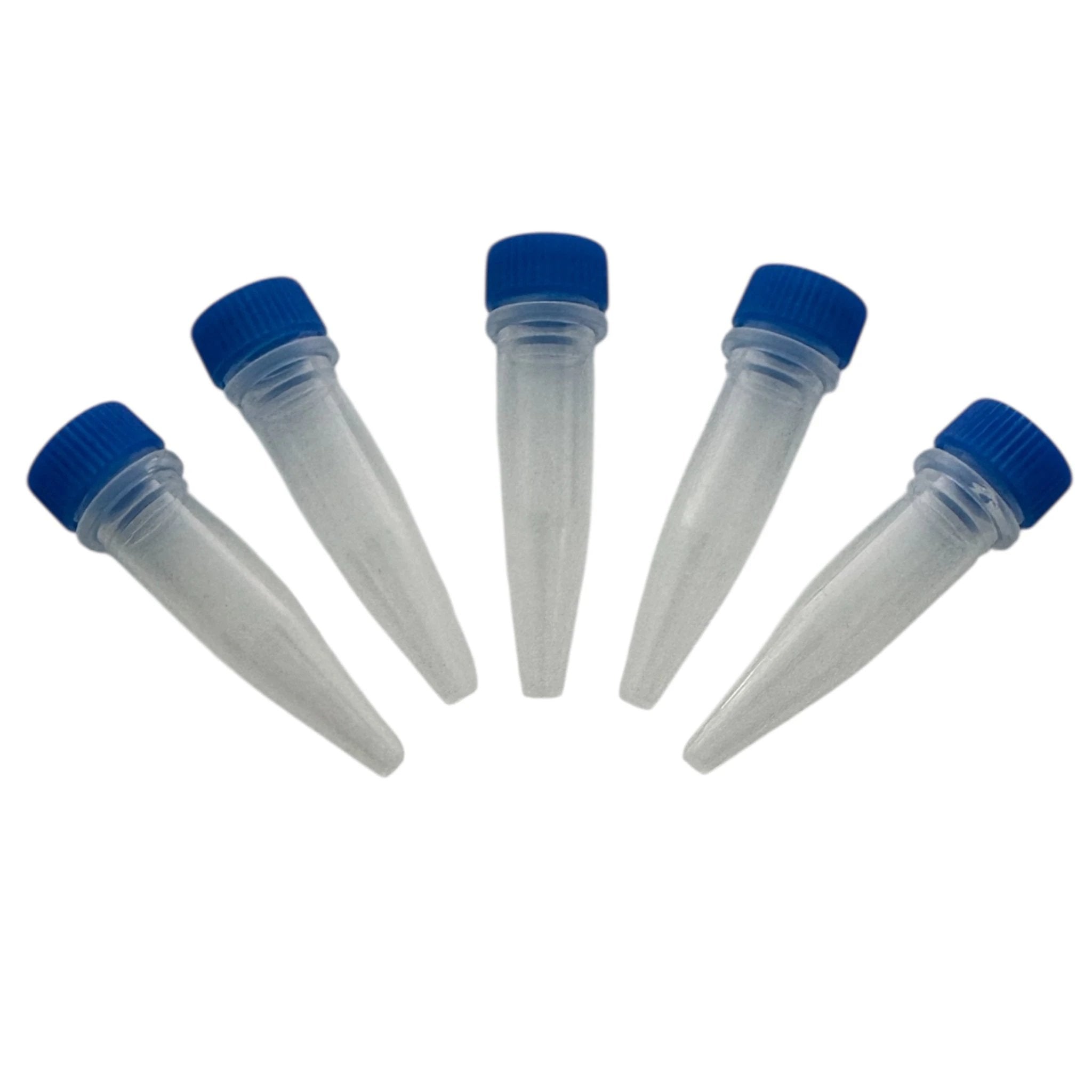 Micro Tubes 1,5 ml – 5er Set mit Schraubdeckel - dicht und wiederverwendbar -  from DieBallerei