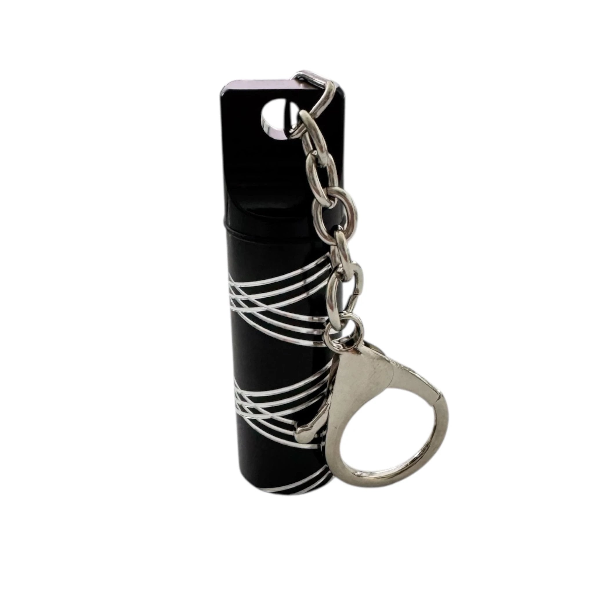 Mini-Alu-Schlüsselanhänger Spender mit Teleskop-Löffel – in 4 Farben erhältlich -  from DieBallerei