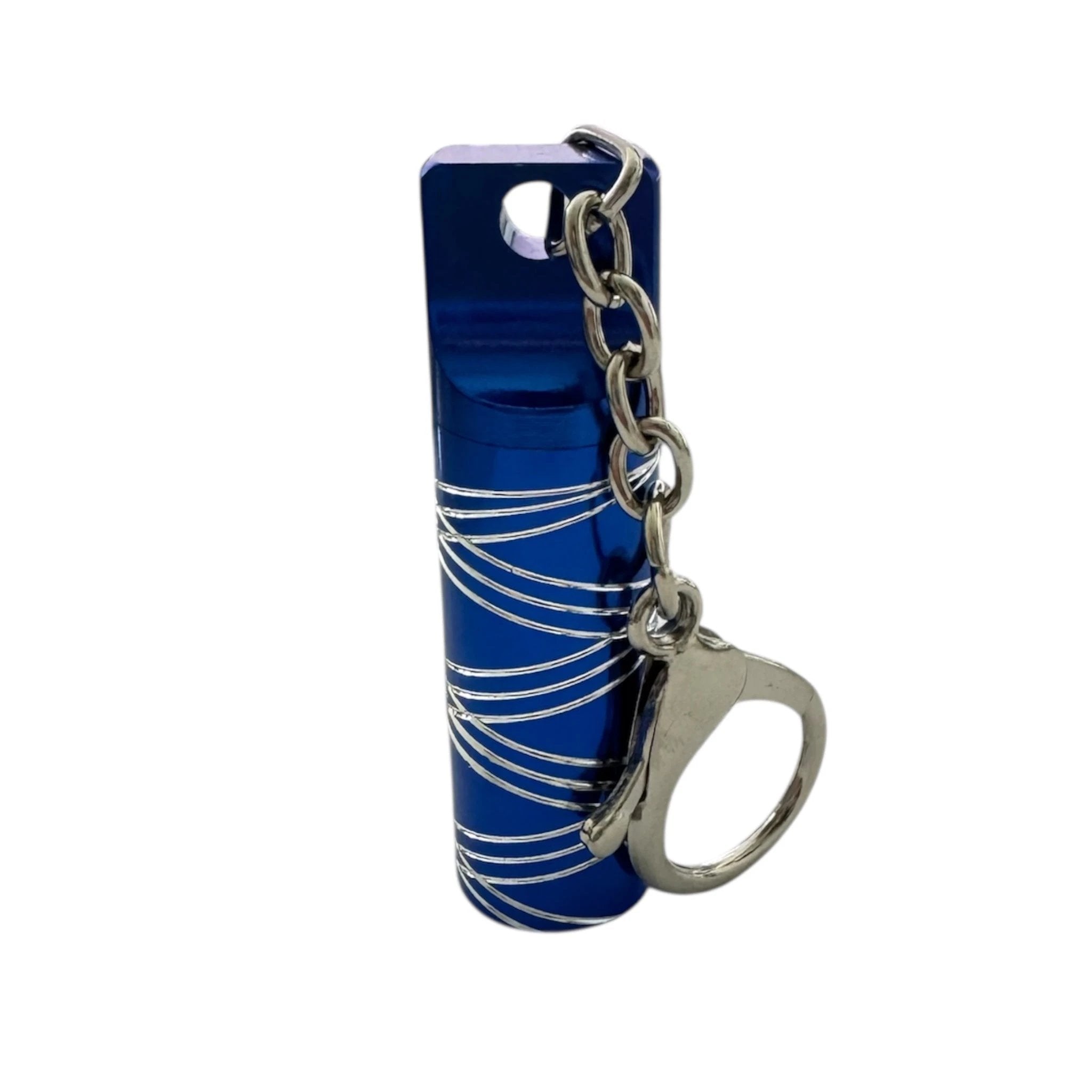 Mini-Alu-Schlüsselanhänger Spender mit Teleskop-Löffel – in 4 Farben erhältlich -  from DieBallerei