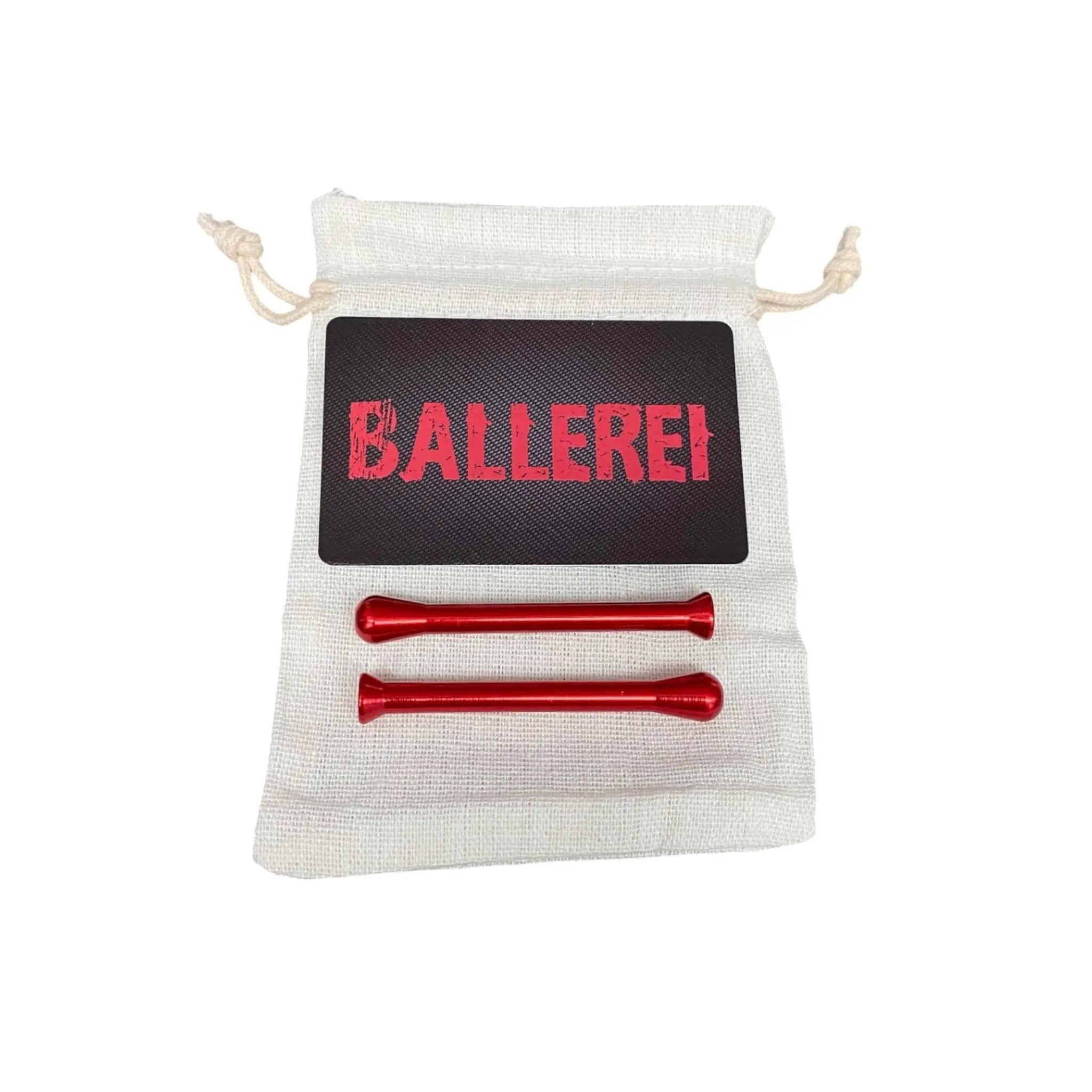 Mini-Set "Ballerei Rot" – Kompakt, Stylisch & Perfekt für unterwegs -  from DieBallerei
