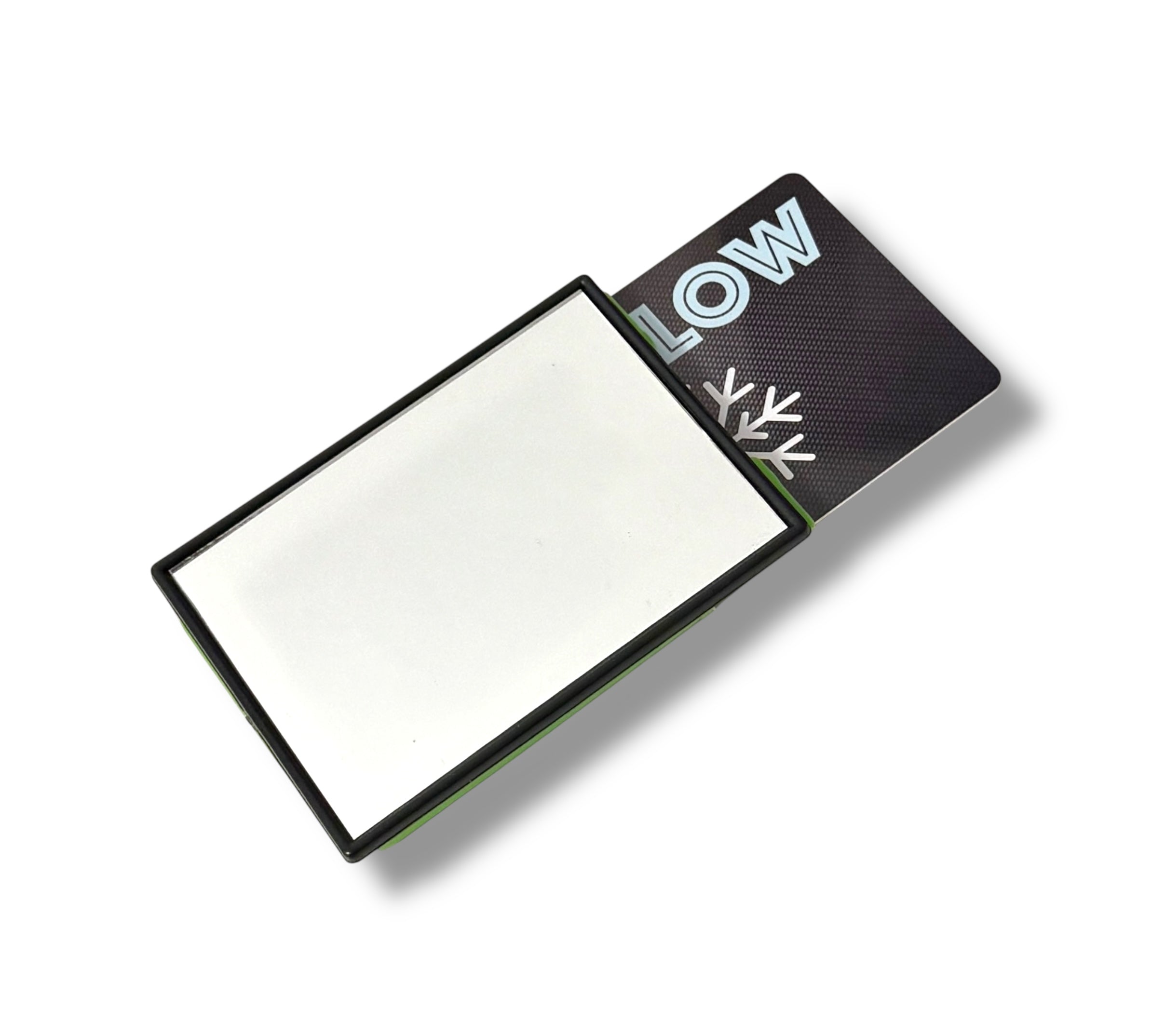 Mini-Spiegel To-Go mit Kartenhalter – Stylisch & Kompakt in drei Farben