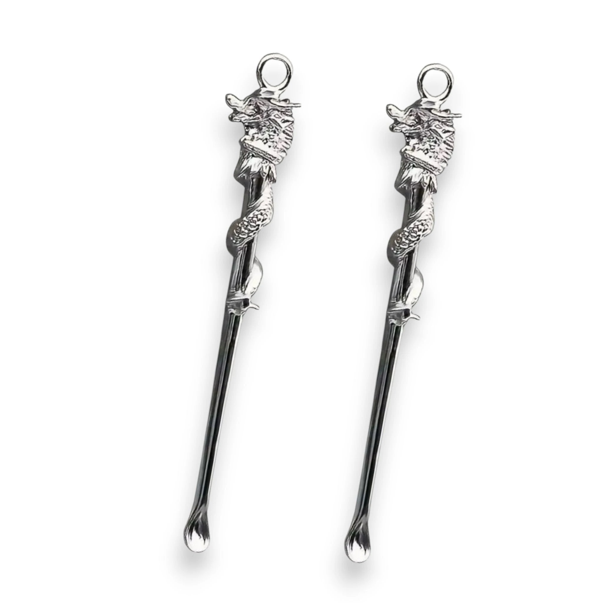 Mini Löffel Drachen & Phönix in Gold oder Silber mit Ring -  from DieBallerei