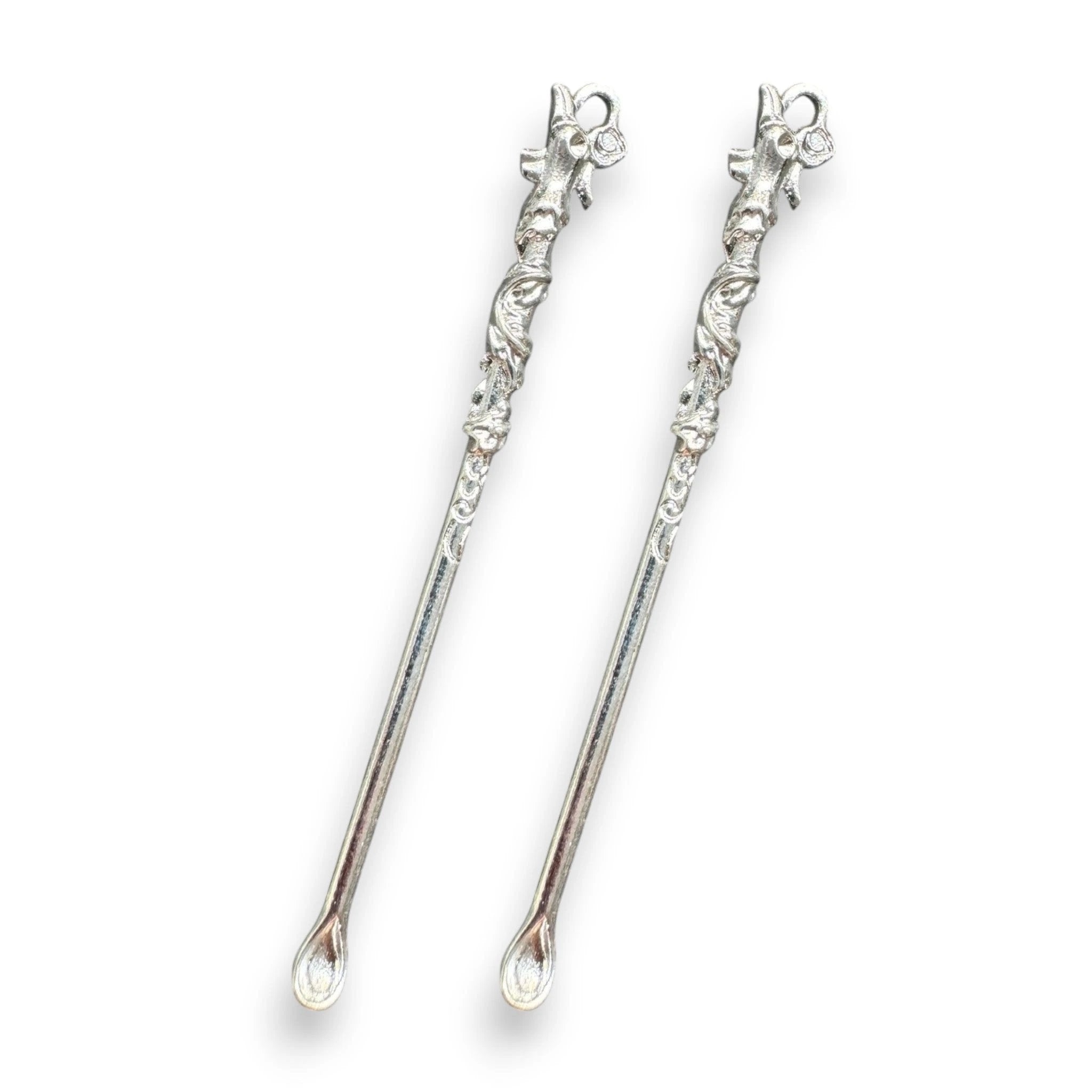 Mini Löffel Drachen & Phönix in Gold oder Silber mit Ring -  from DieBallerei