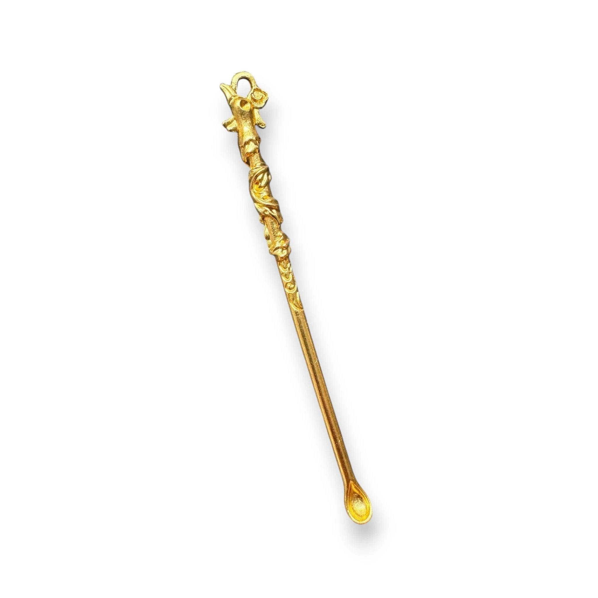 Mini Löffel Drachen & Phönix in Gold oder Silber mit Ring -  from DieBallerei