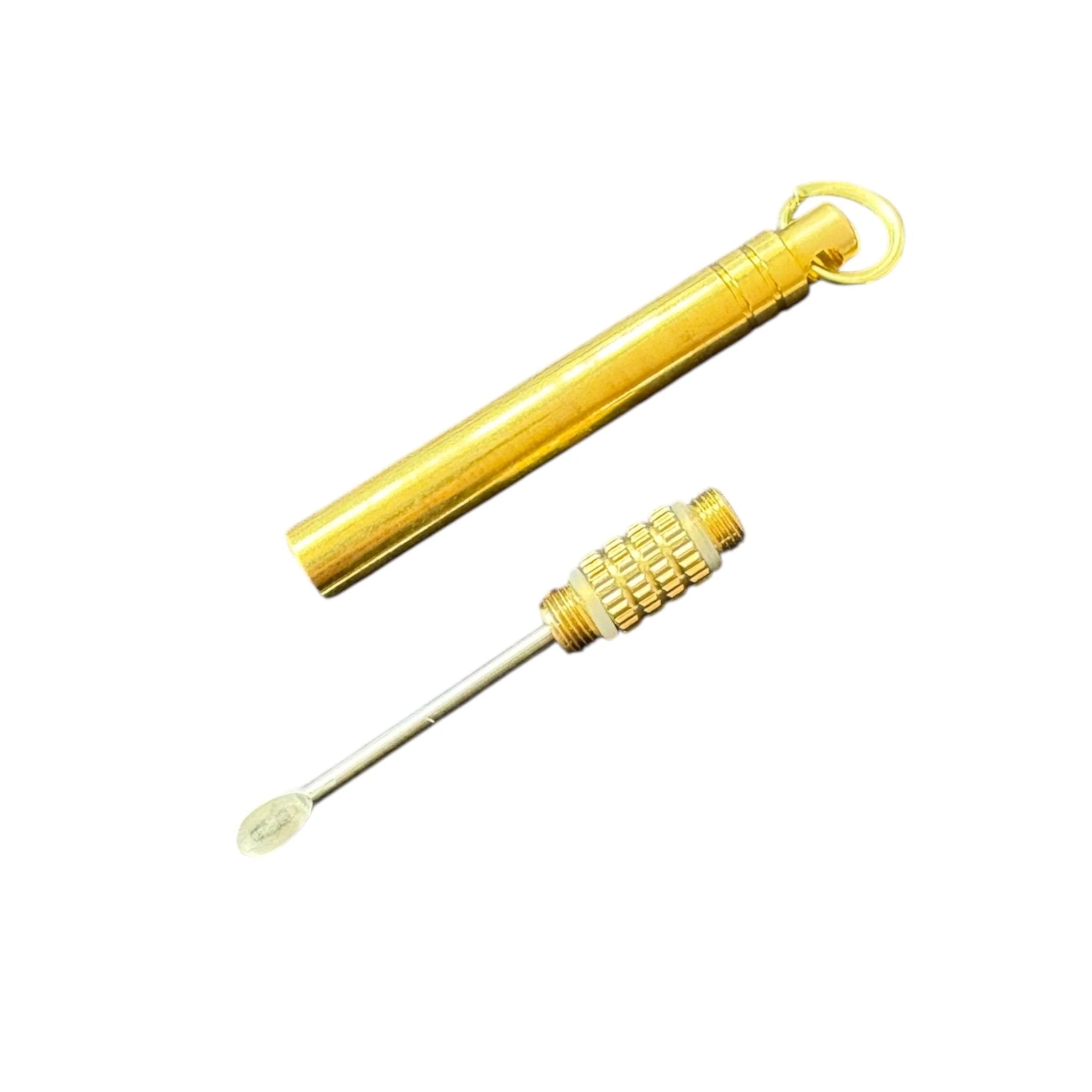 Mini Teleskop-Löffel Gold – Ausziehbar & Schlüsselring-kompatibel -  from DieBallerei