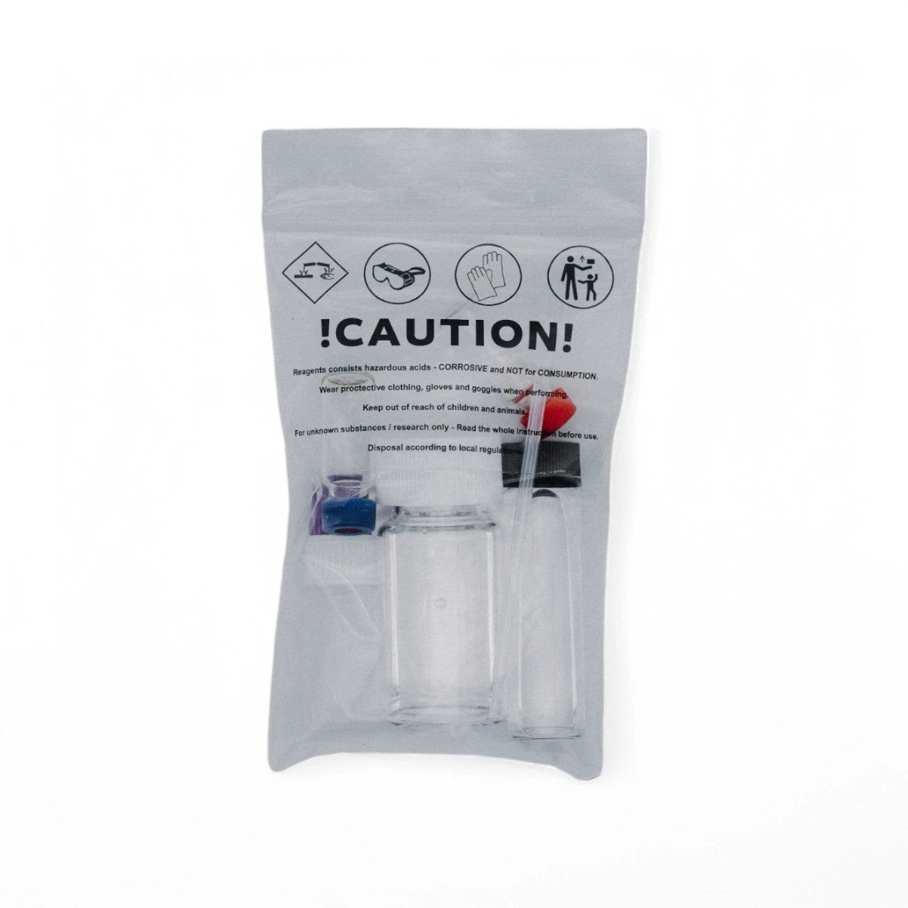 Miraculix Mobiler Schnelltest zur Bestimmung des MDMA-Gehalts & Streckstoffdetektierung (MDMA advanced QTest) -  from DieBallerei