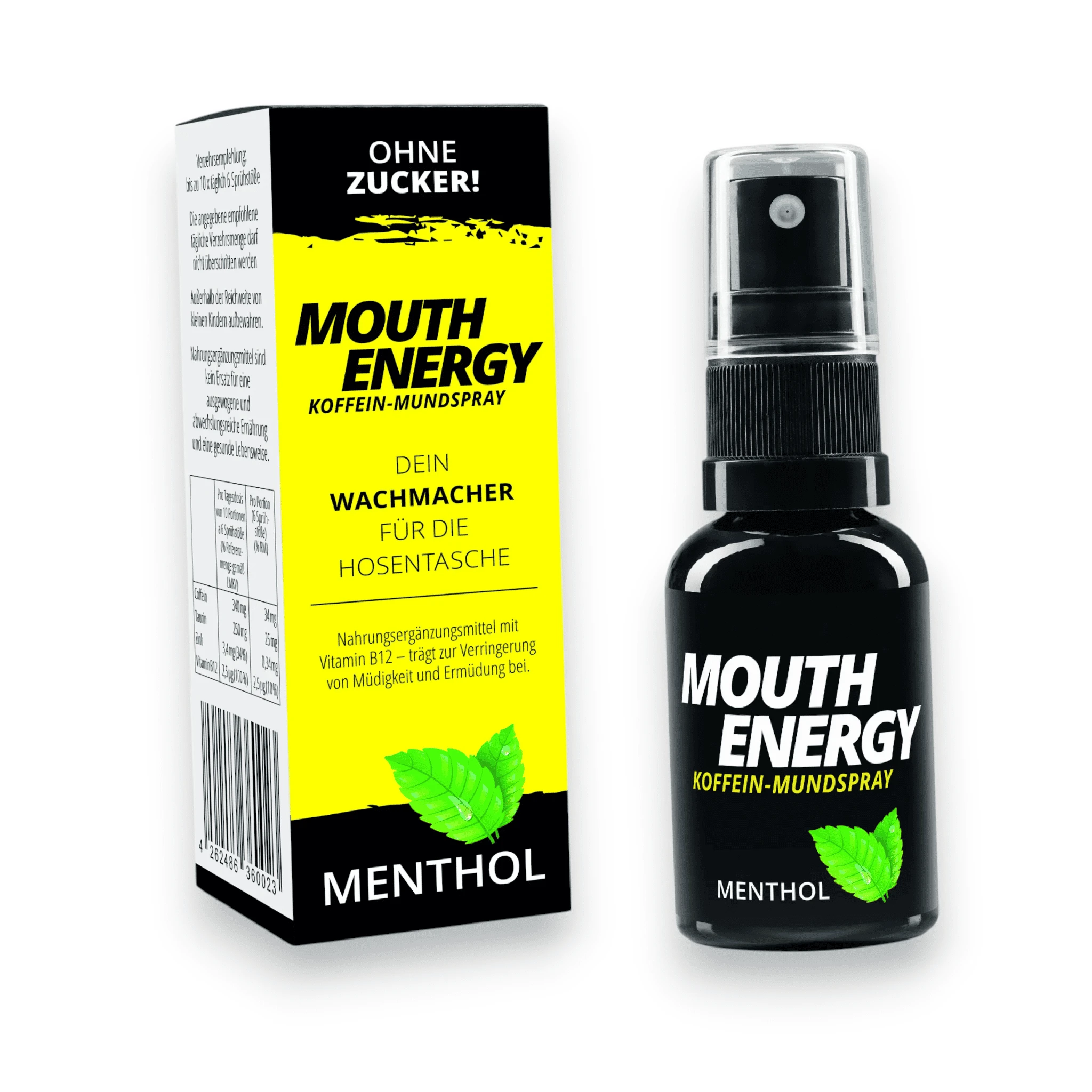 Mouth Energy – Der schnellste Energy-Kick der Welt! Mundspray -  from DieBallerei