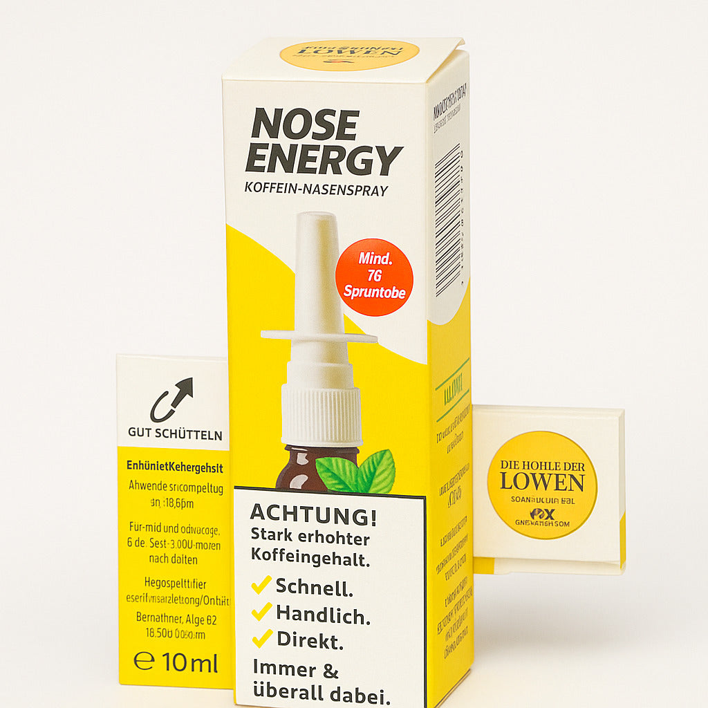 Nose Energy – Der schnellste Energy-Kick der Welt!