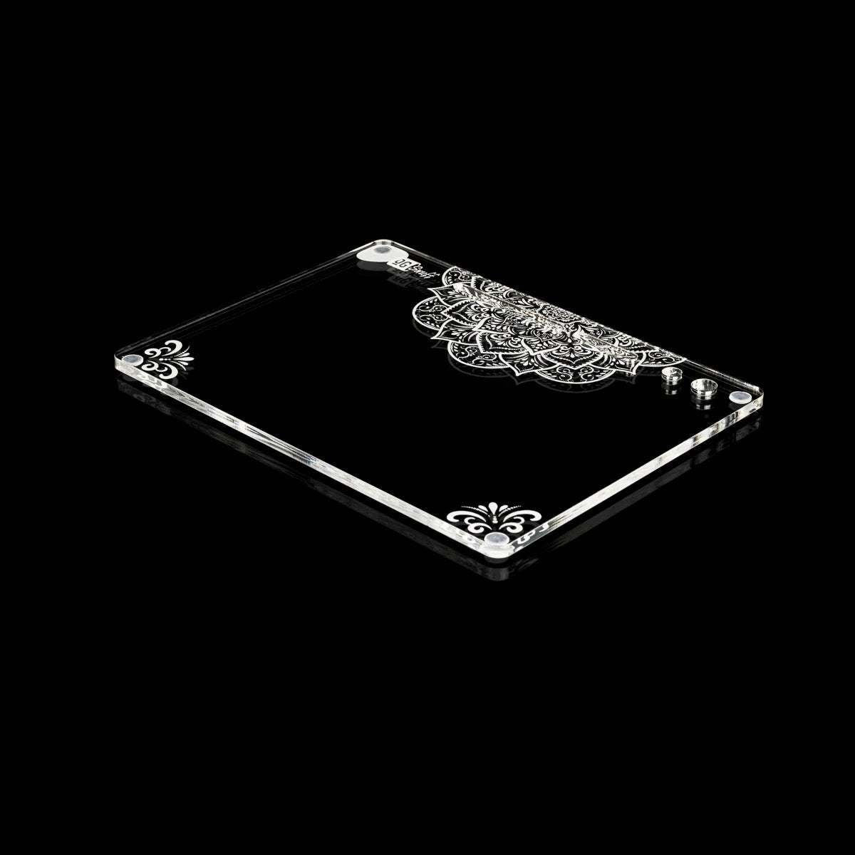 OG SNUFF Mandala Snuff Board – Plexiglas-Design mit Reflektorpad – Stil trifft Funktion -  from DieBallerei