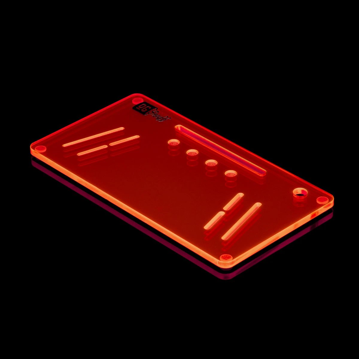 OG SNUFF Fusion-Snuffboard –  6 Rillen + 4 Vertiefungen -  from DieBallerei