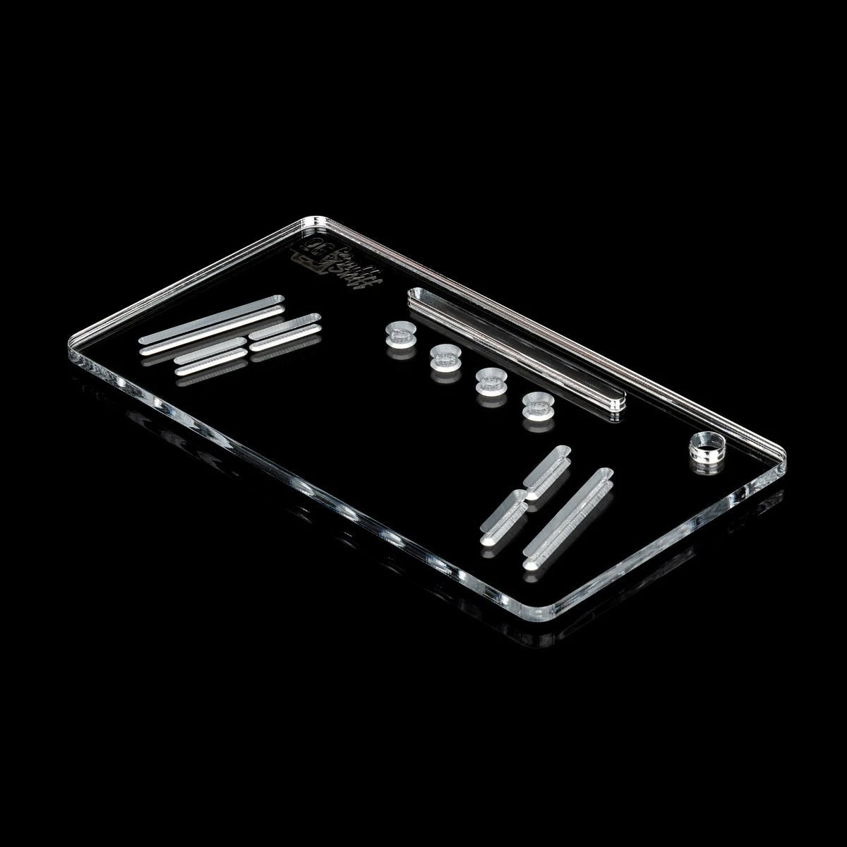 OG SNUFF Fusion-Snuffboard –  6 Rillen + 4 Vertiefungen -  from DieBallerei