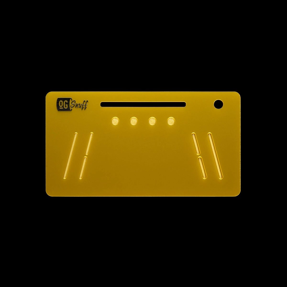 OG SNUFF Fusion-Snuffboard –  6 Rillen + 4 Vertiefungen -  from DieBallerei