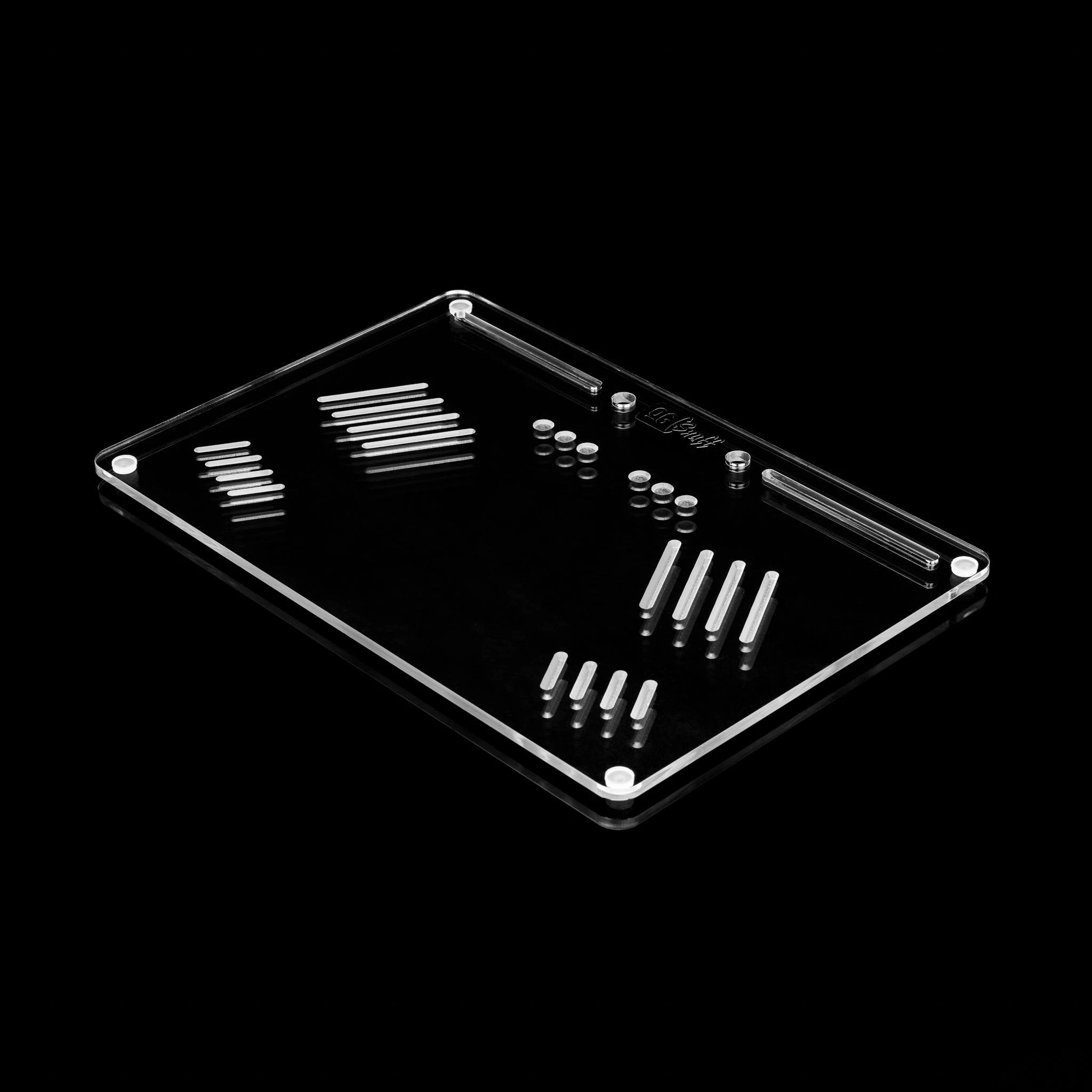 OG SNUFF Platter Board – Großes Snuff Board für Vielseitige Nutzung – 8 Rillen & 8 Vertiefungen -  from DieBallerei