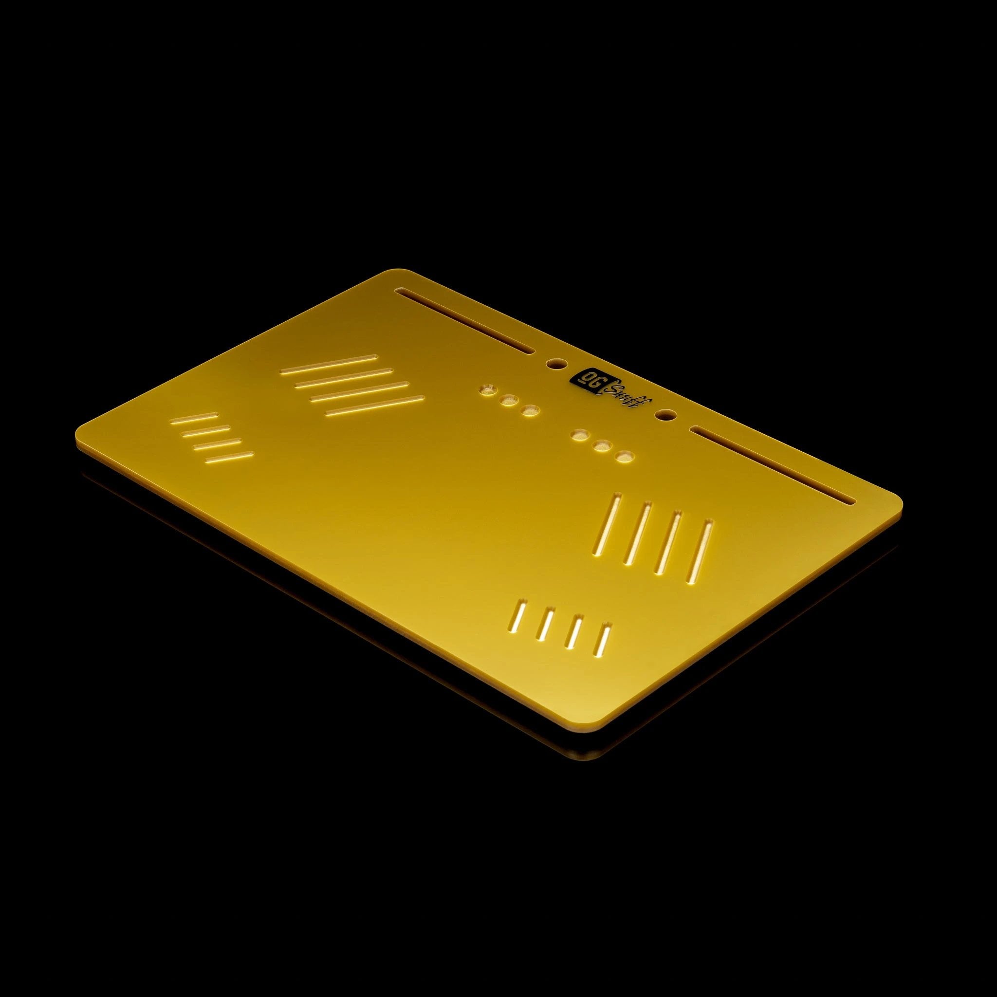 OG SNUFF Platter Board – Großes Snuff Board für Vielseitige Nutzung – 8 Rillen & 8 Vertiefungen -  from DieBallerei