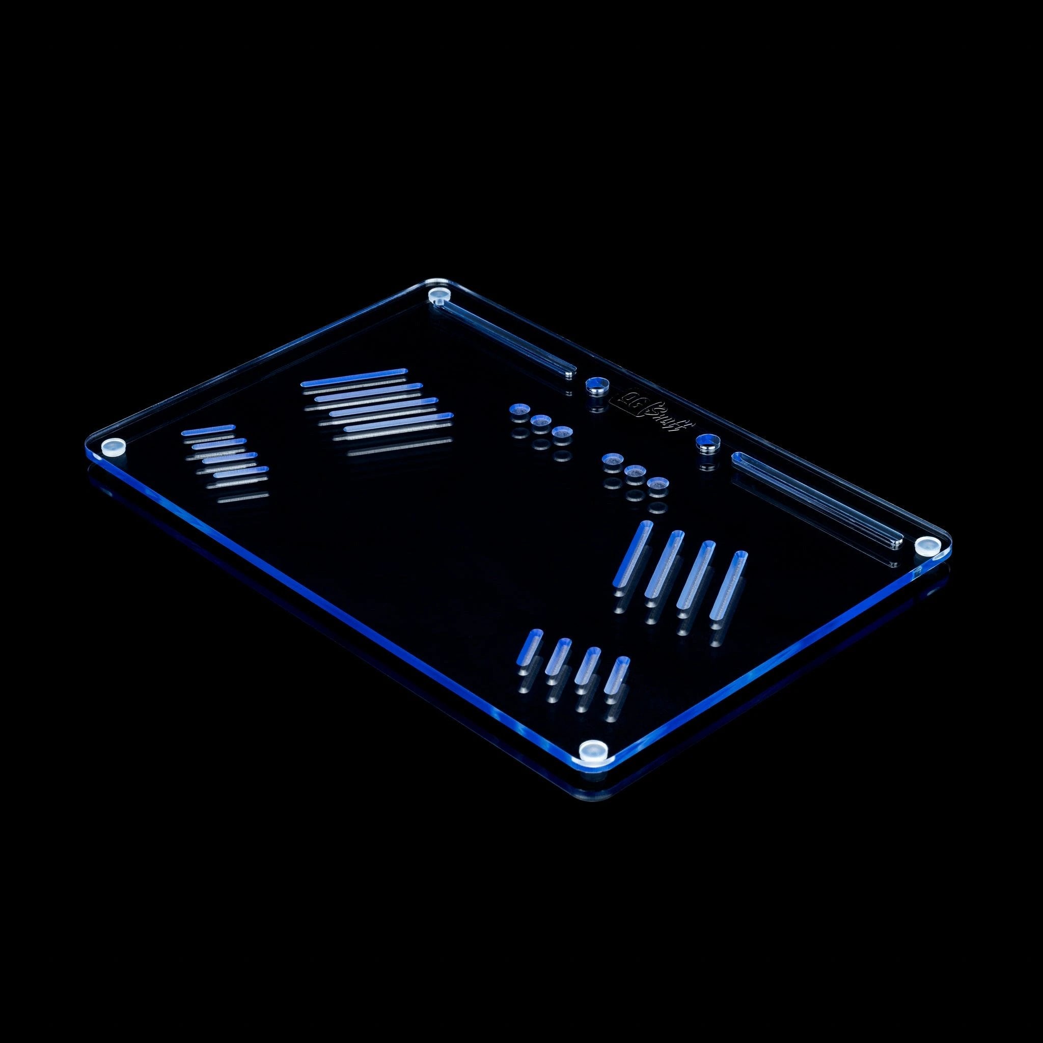 OG SNUFF Platter Board – Großes Snuff Board für Vielseitige Nutzung – 8 Rillen & 8 Vertiefungen -  from DieBallerei