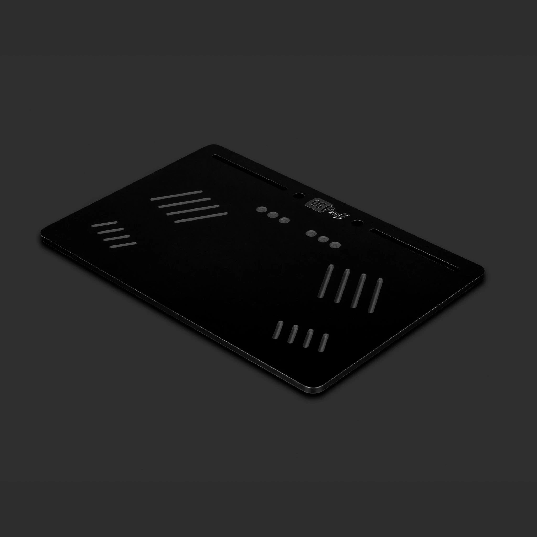 OG SNUFF Platter Board – Großes Snuff Board für Vielseitige Nutzung – 8 Rillen & 8 Vertiefungen -  from DieBallerei