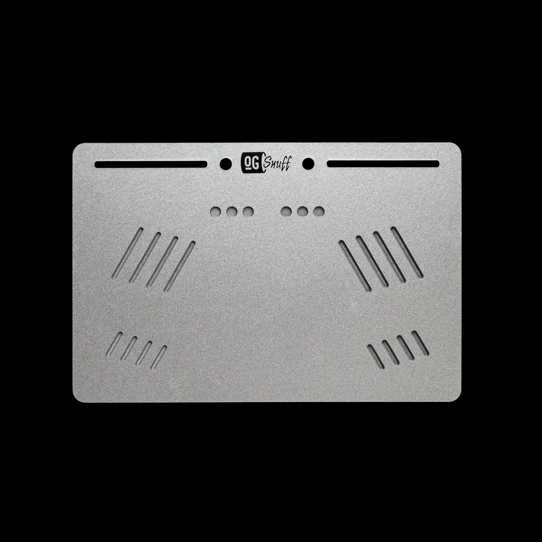 OG SNUFF Platter Board – Großes Snuff Board für Vielseitige Nutzung – 8 Rillen & 8 Vertiefungen -  from DieBallerei